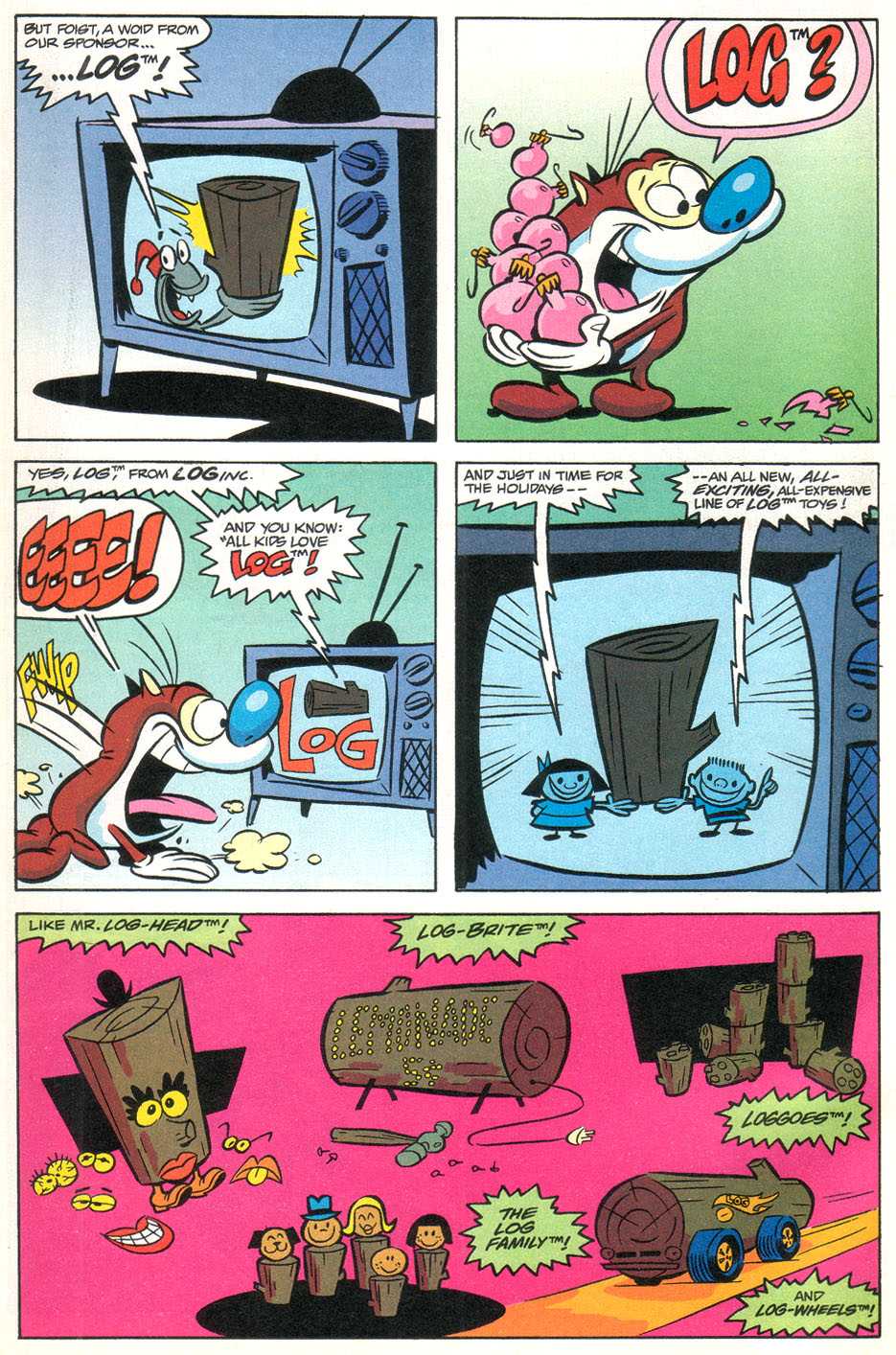 Read online The Ren & Stimpy Show Holiday Special comic -  Issue # Full - 8