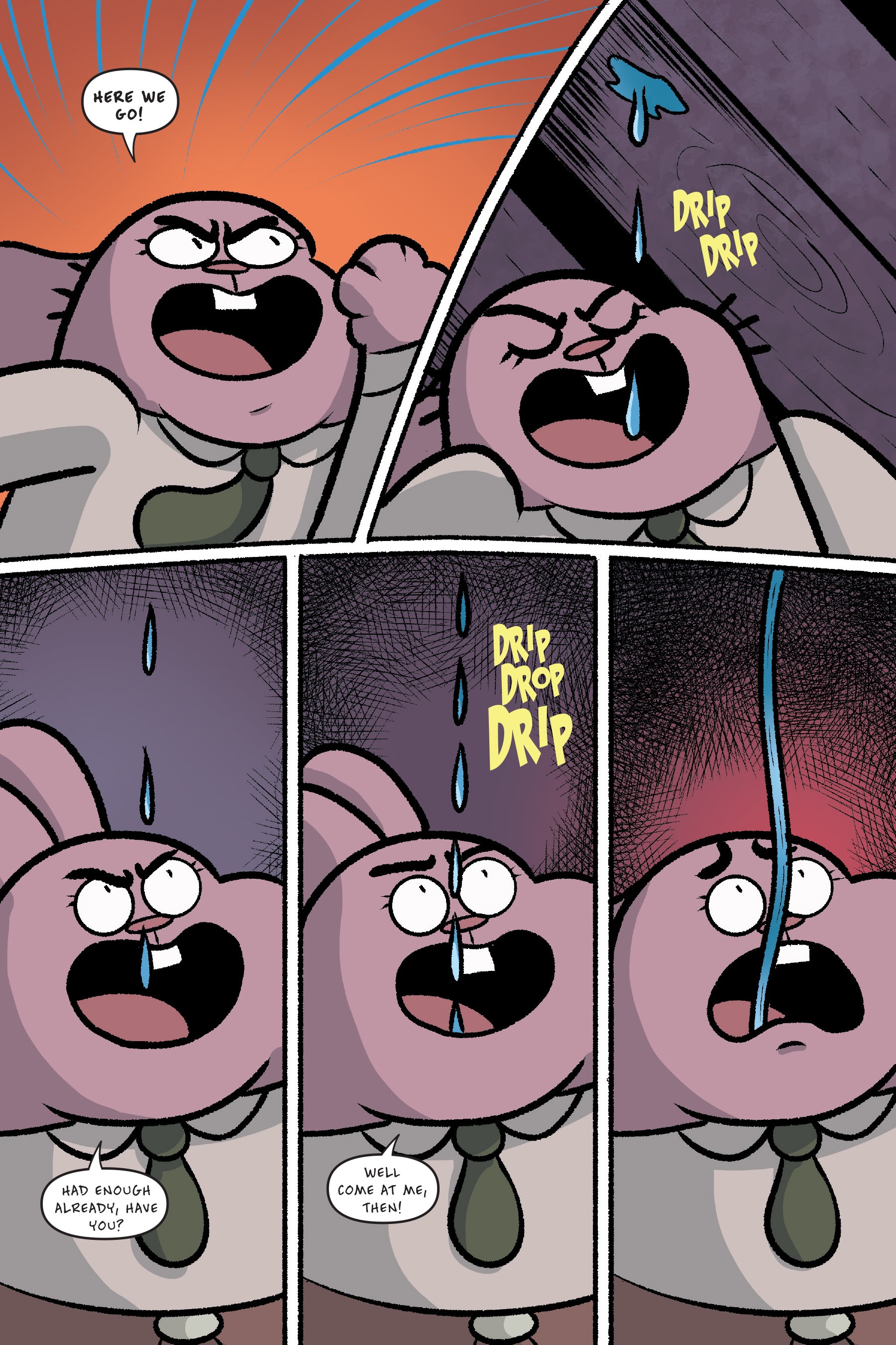 Read online The Amazing World of Gumball: The Storm comic -  Issue # TPB - 99