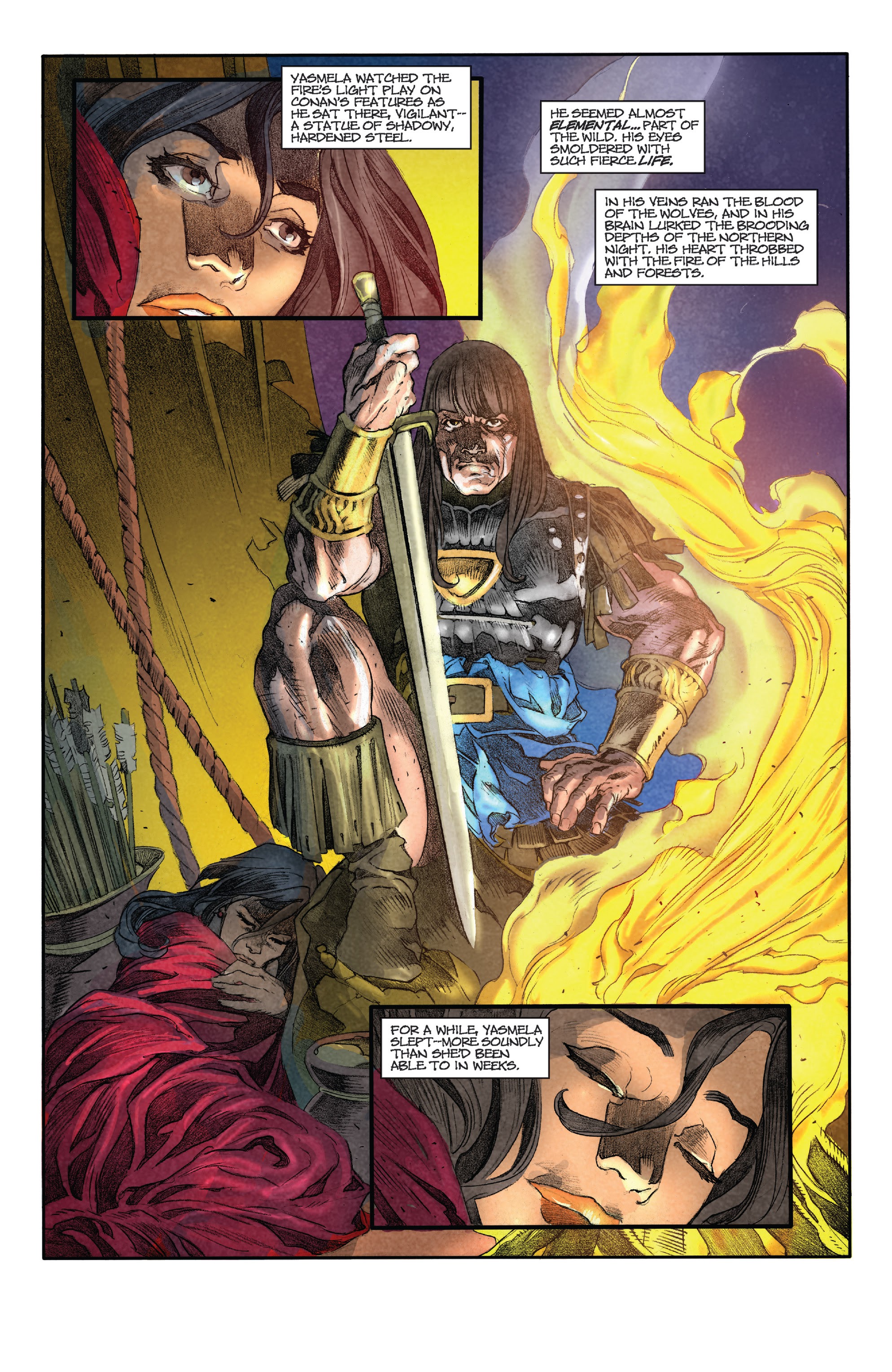 Read online Conan Chronicles Epic Collection comic -  Issue # TPB The Battle of Shamla Pass (Part 1) - 87