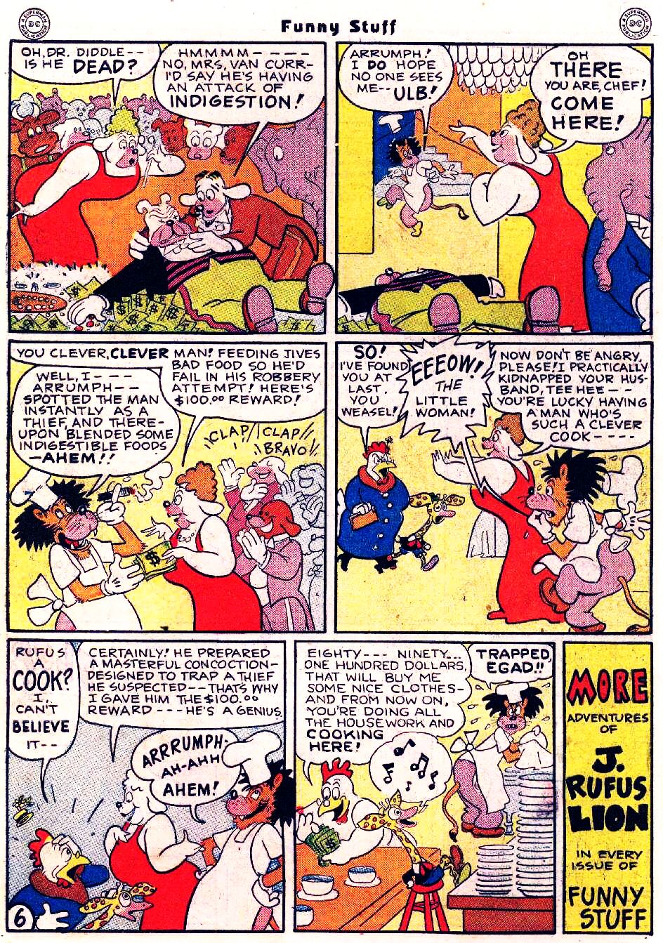 Read online Funny Stuff comic -  Issue #7 - 8