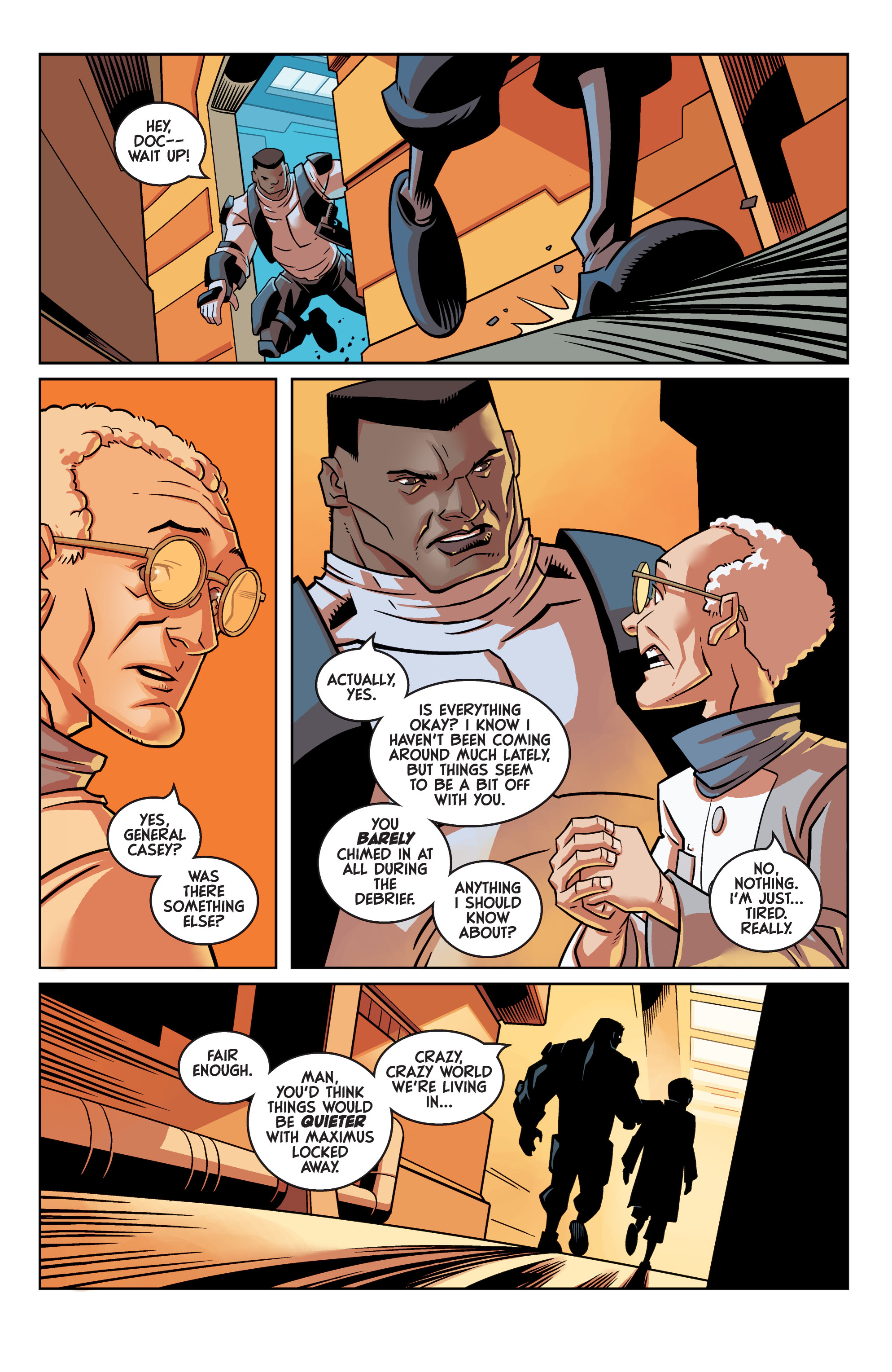 Read online Super Dinosaur (2011) comic -  Issue #8 - 12