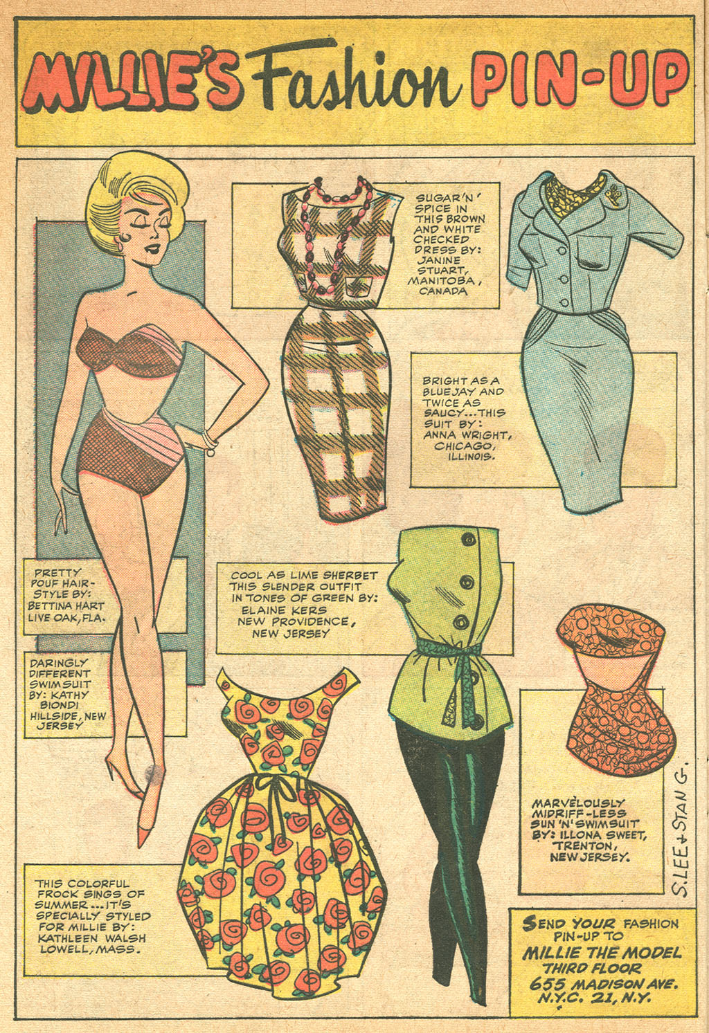 Read online Millie the Model comic -  Issue #116 - 8