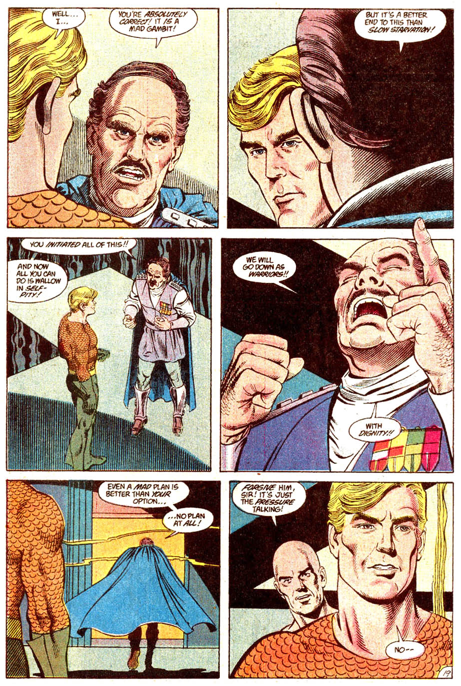 Read online Aquaman (1989) comic -  Issue #4 - 20