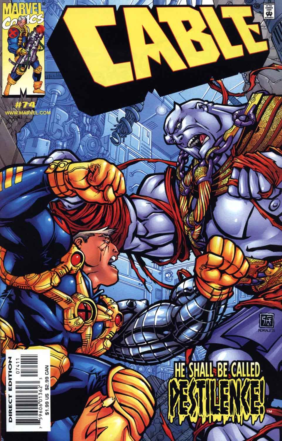 Read online Cable (1993) comic -  Issue #74 - 1