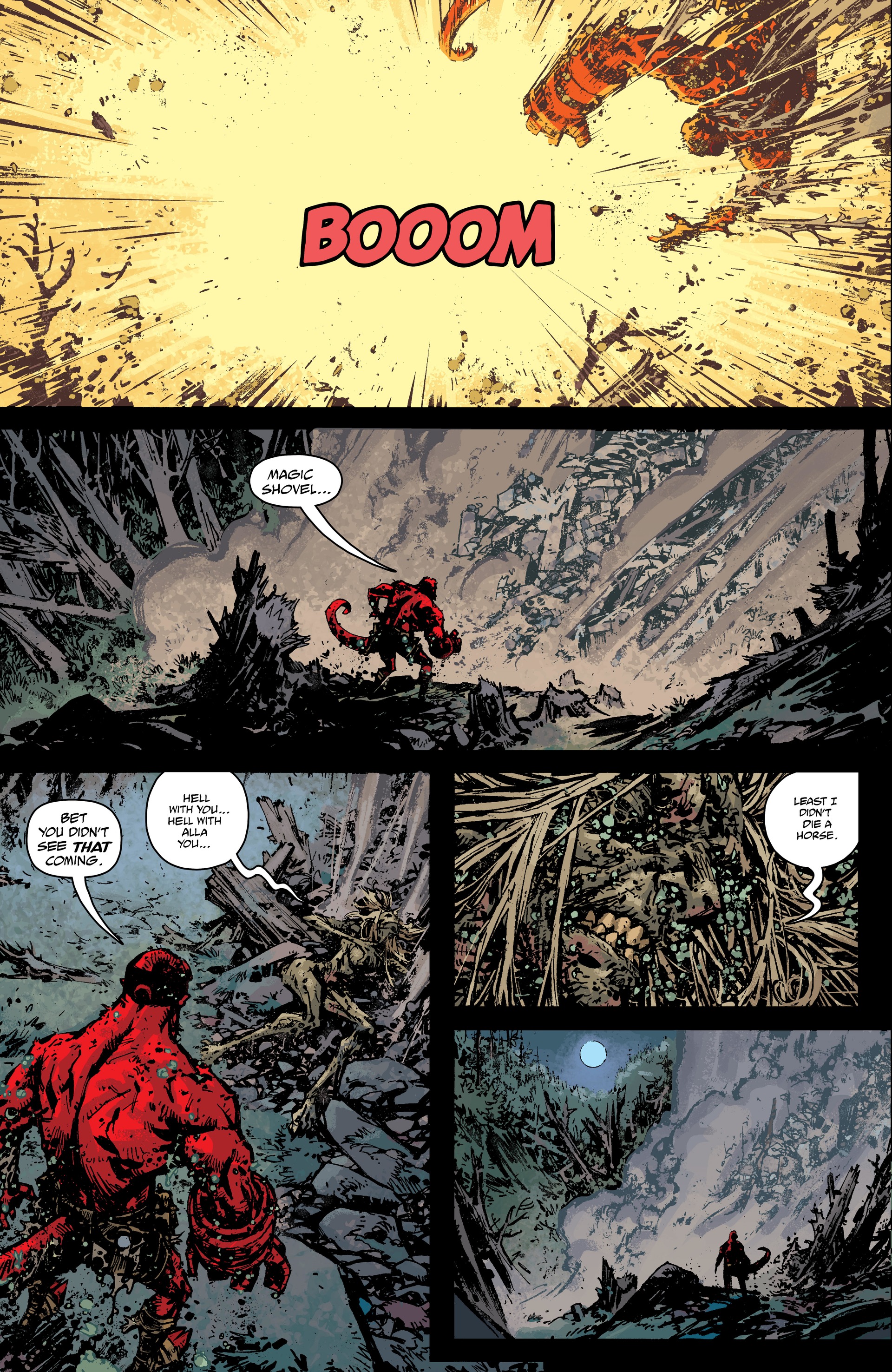 Read online Hellboy and the B.P.R.D.: The Return of Effie Kolb and Others comic -  Issue # TPB (Part 1) - 52
