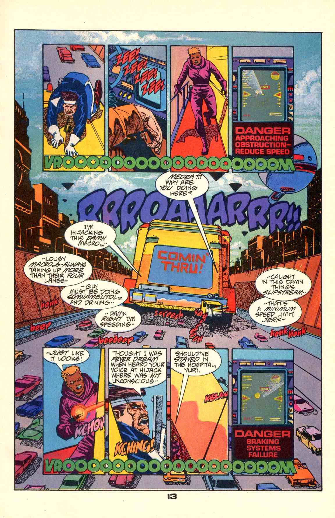 Read online Howard Chaykin's American Flagg comic -  Issue #4 - 15