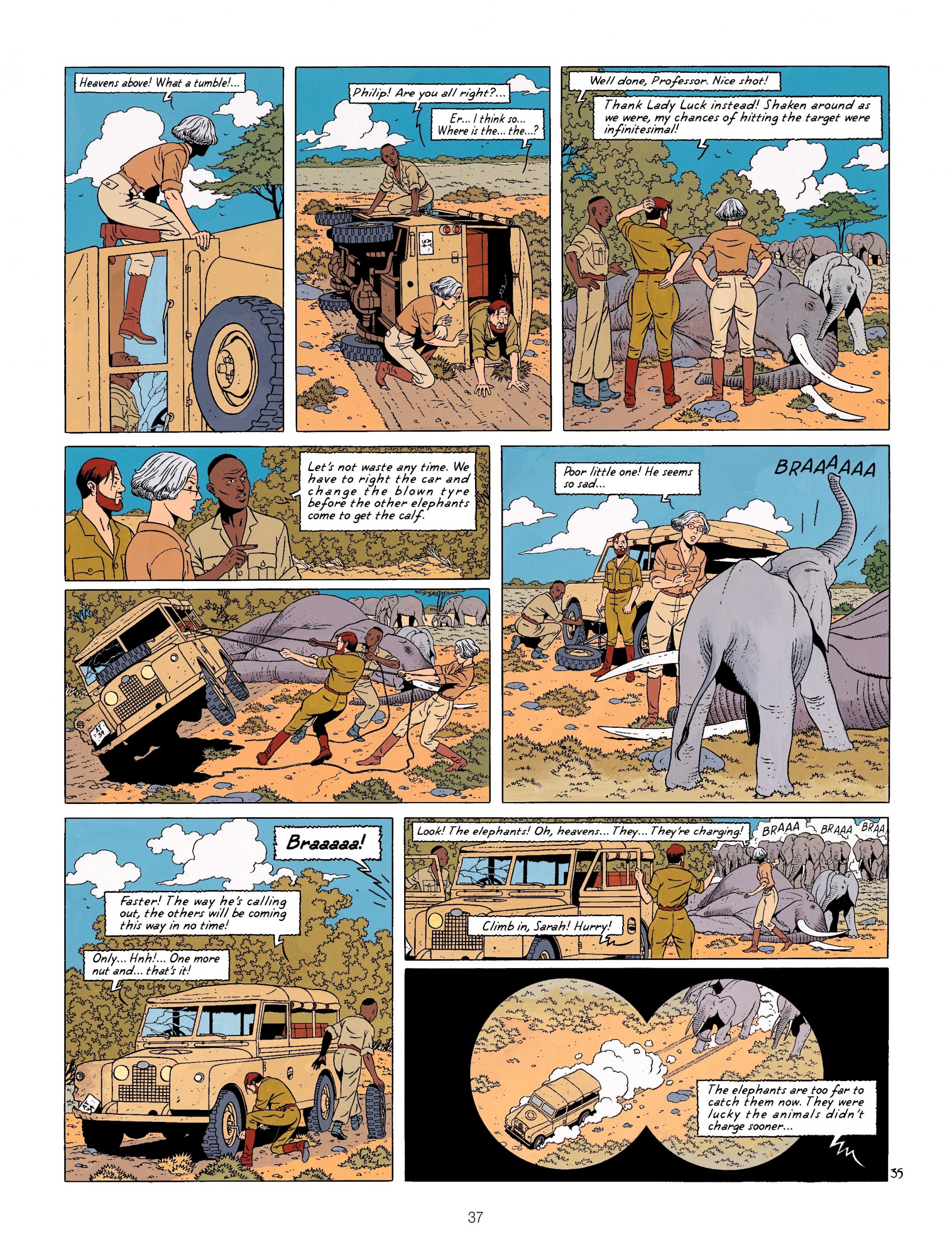 Read online Blake & Mortimer comic -  Issue #11 - 37