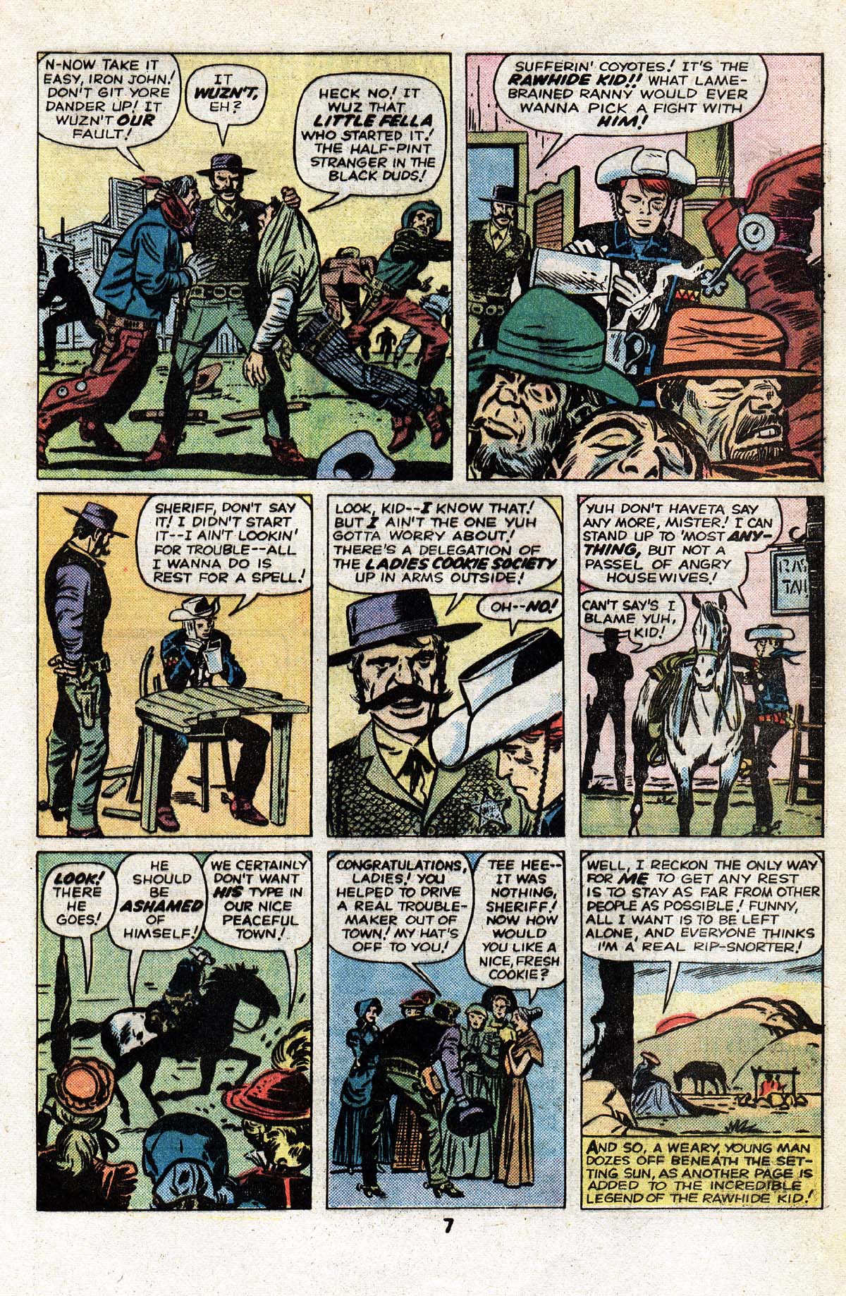 Read online The Mighty Marvel Western comic -  Issue #45 - 6