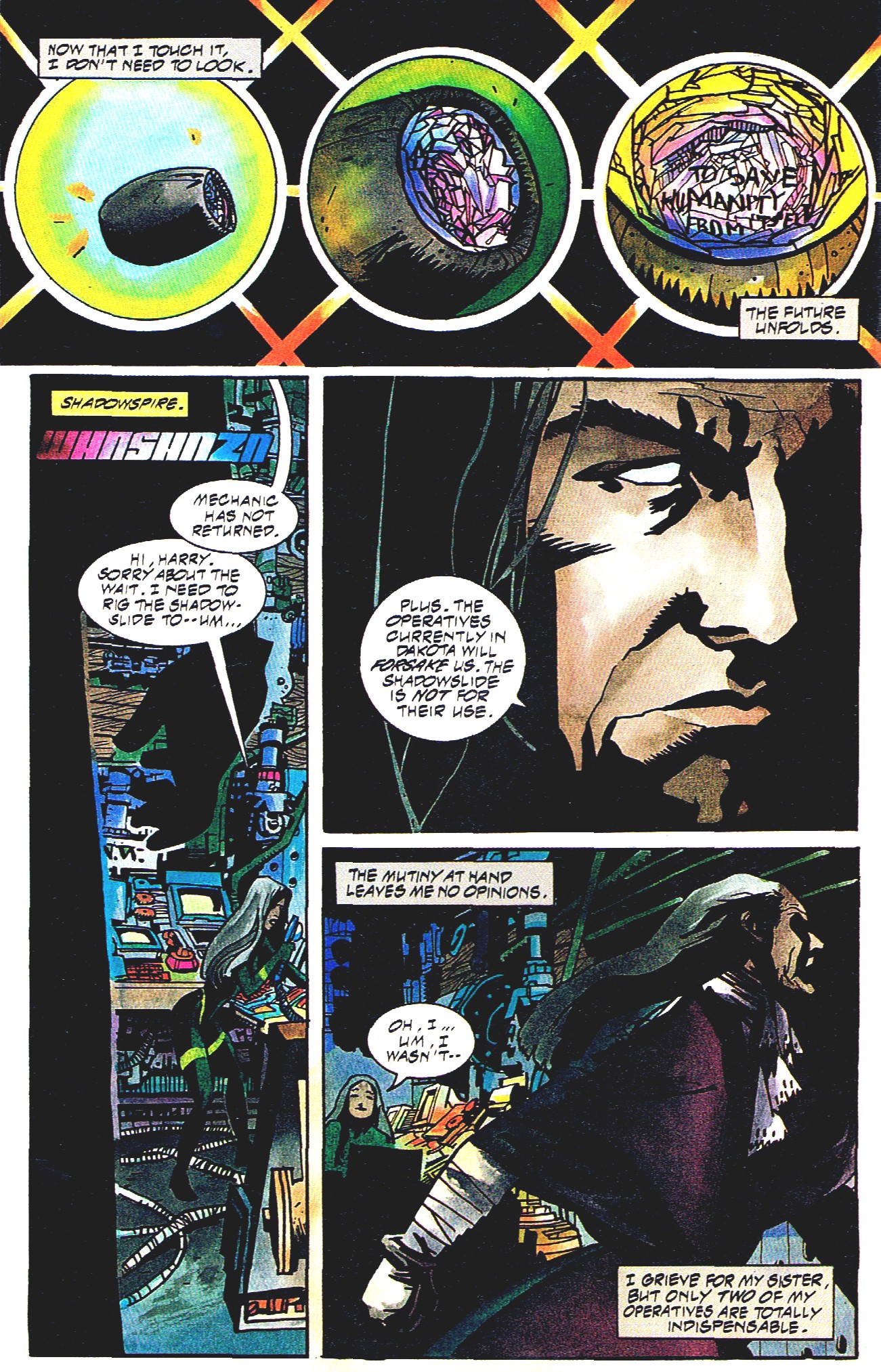 Read online Shadow Cabinet comic -  Issue #16 - 14