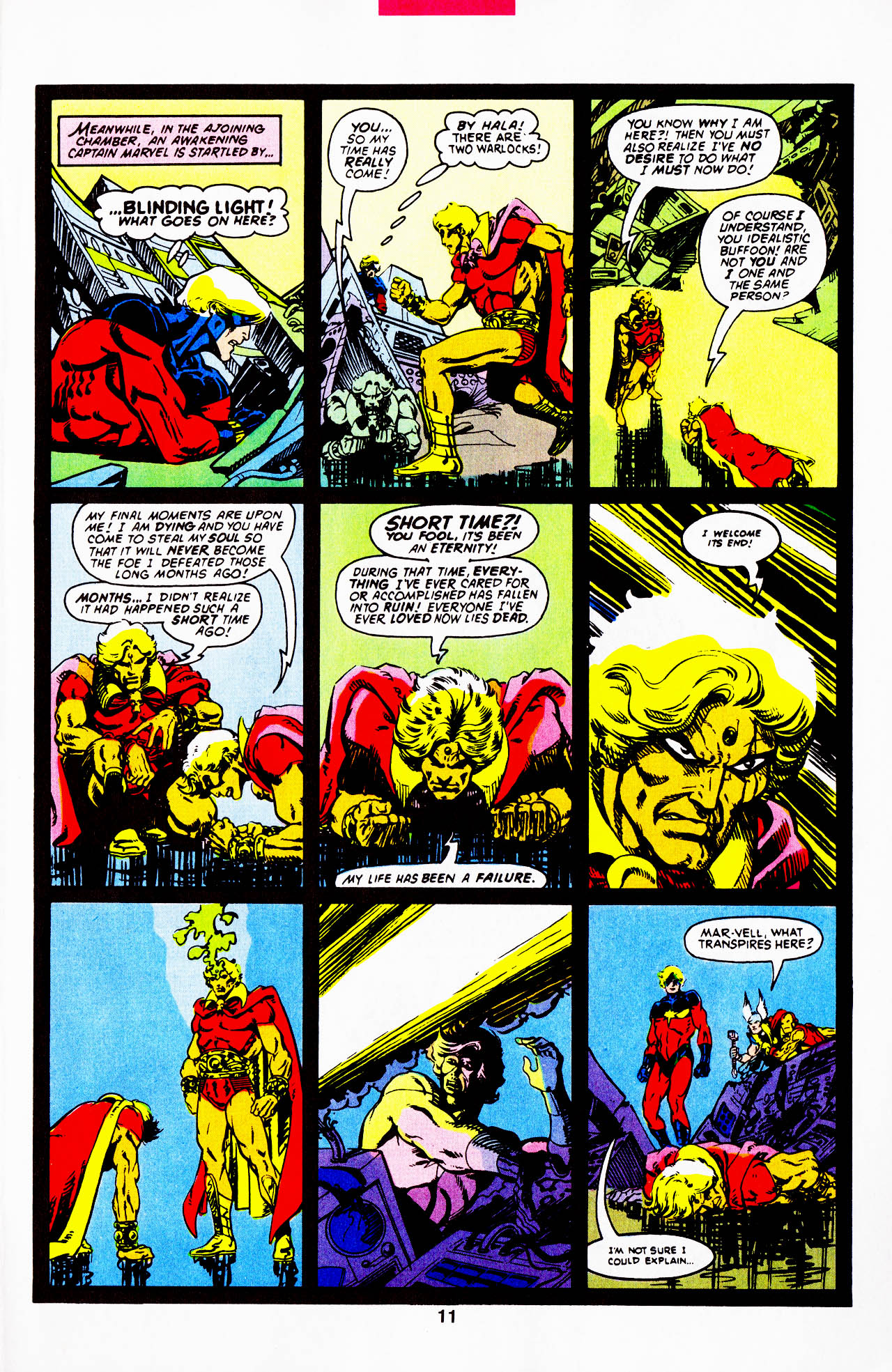 Read online Warlock (1992) comic -  Issue #6 - 13