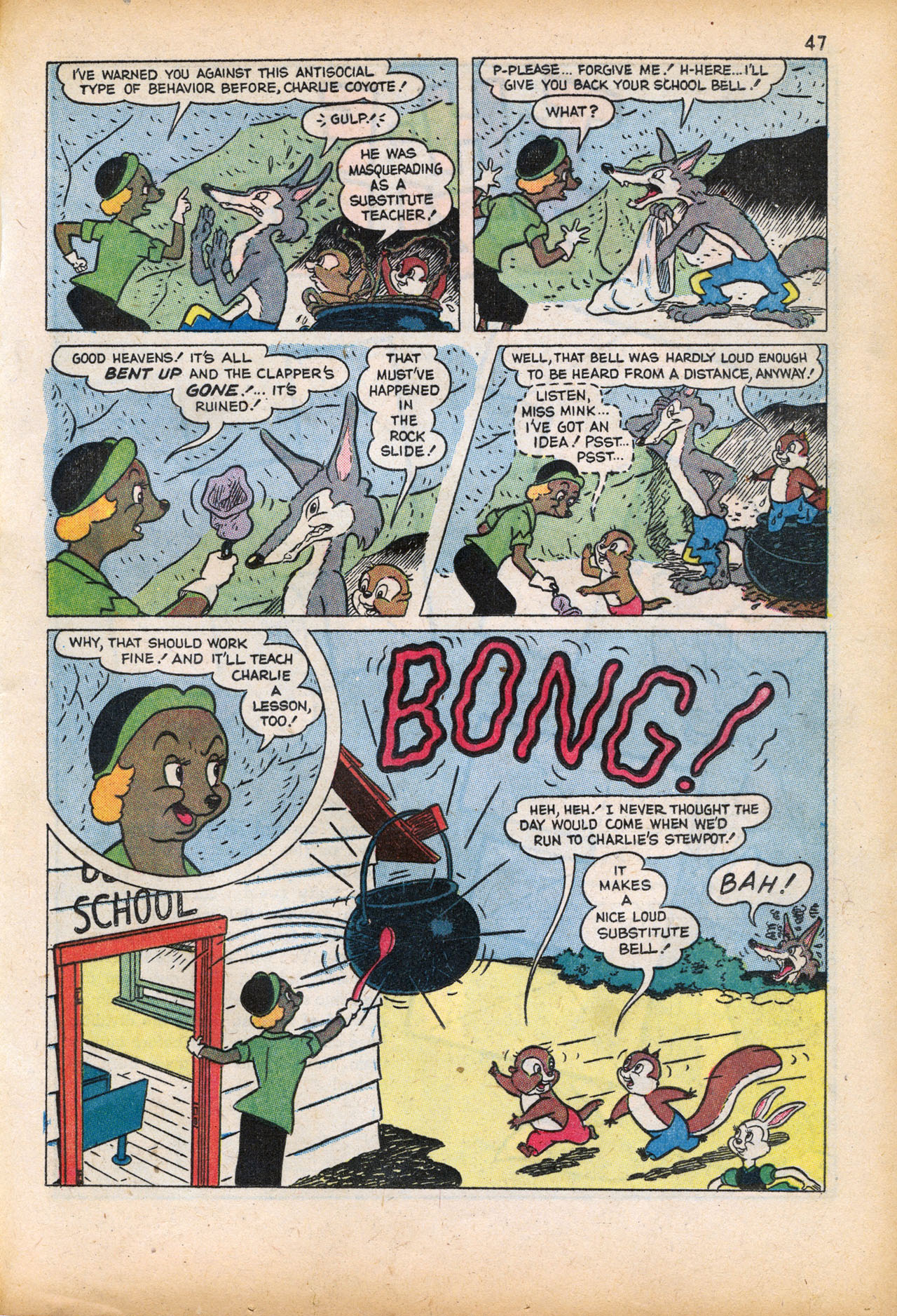 Read online Tom & Jerry's Back to School comic -  Issue # TPB - 49