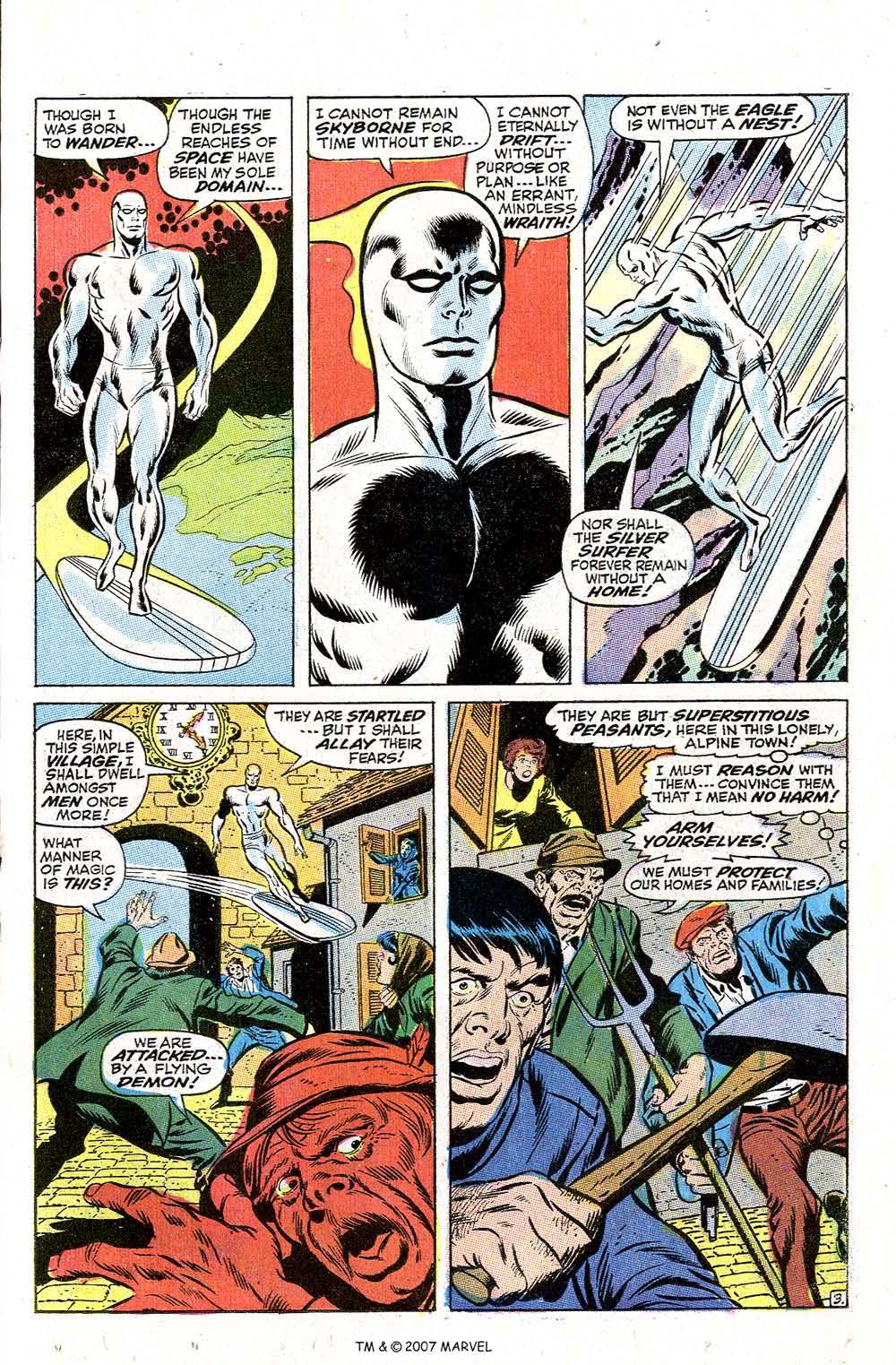 Read online Silver Surfer (1968) comic -  Issue #2 - 5