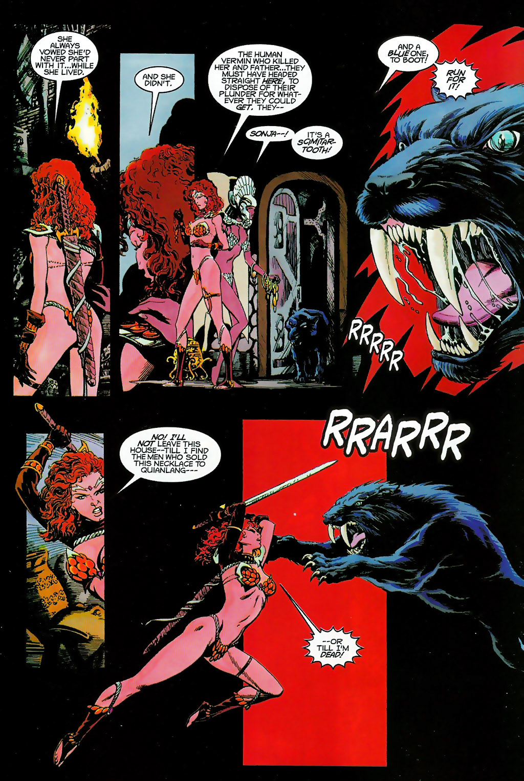 Read online Red Sonja A Death in Scarlet comic -  Issue # Full - 14