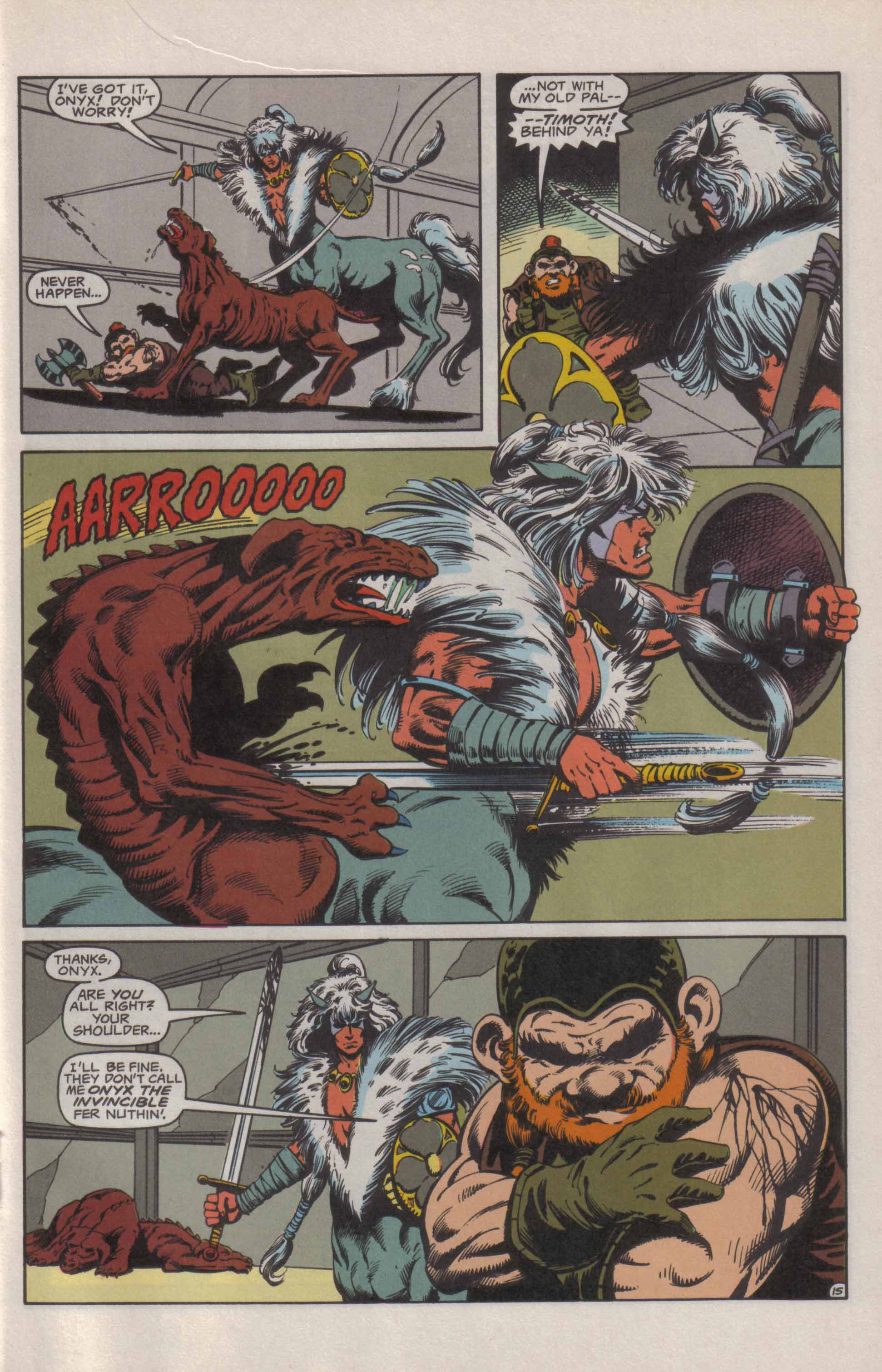 Read online Advanced Dungeons & Dragons comic -  Issue #21 - 16