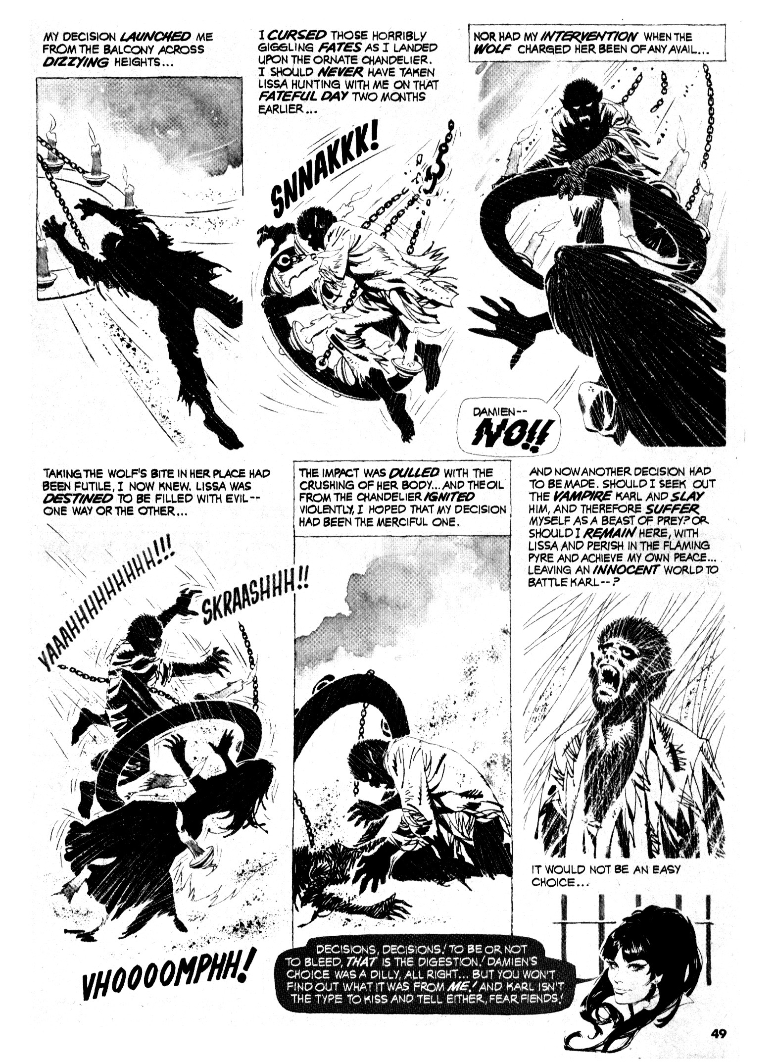 Read online Vampirella (1969) comic -  Issue #24 - 49