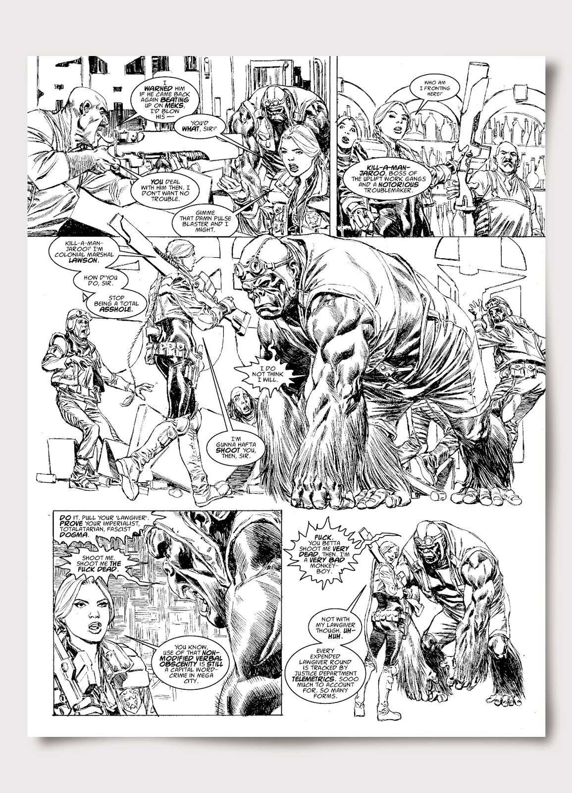 2000 AD Script Book issue TPB (Part 2) - Page 66