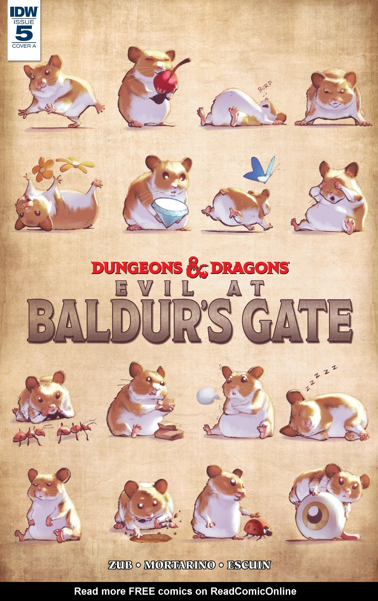 Read online Dungeons & Dragons: Evil At Baldur's Gate comic -  Issue #5 - 1
