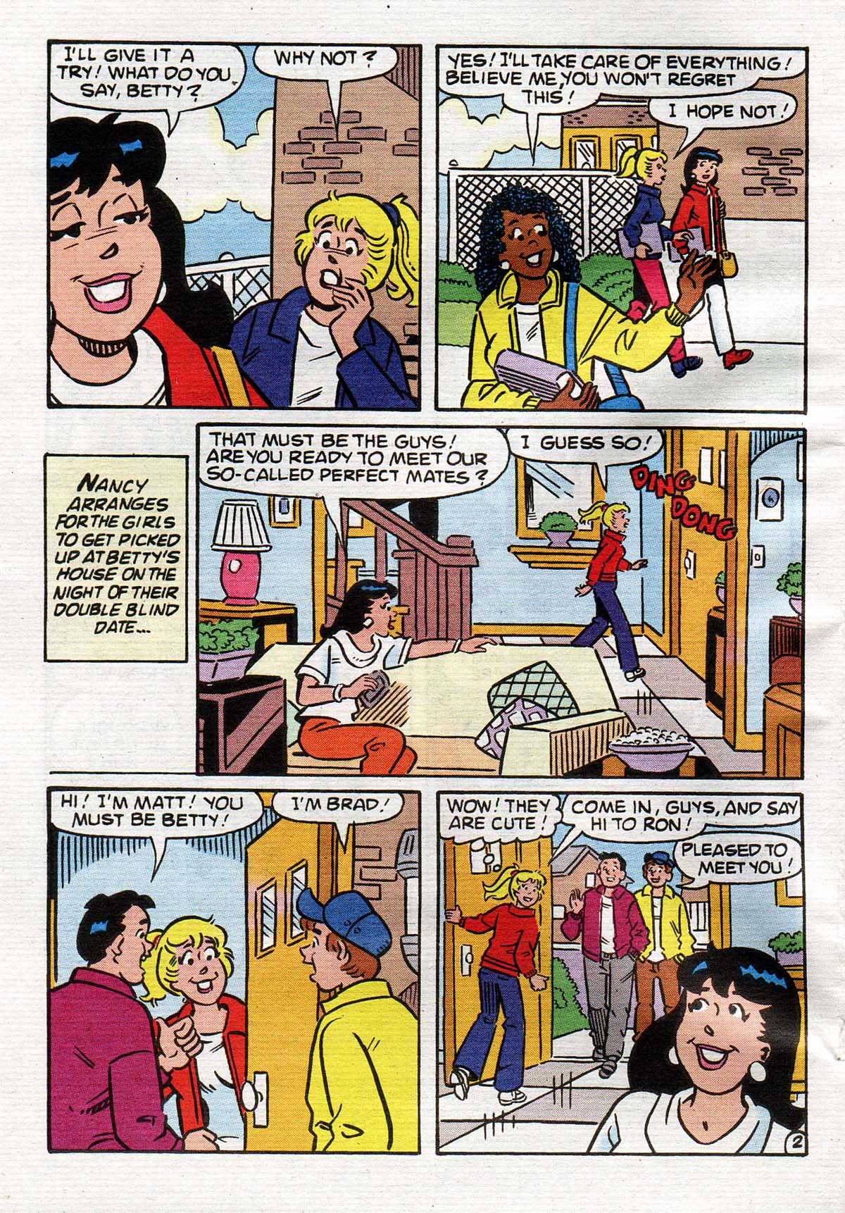 Read online Betty and Veronica Digest Magazine comic -  Issue #147 - 3