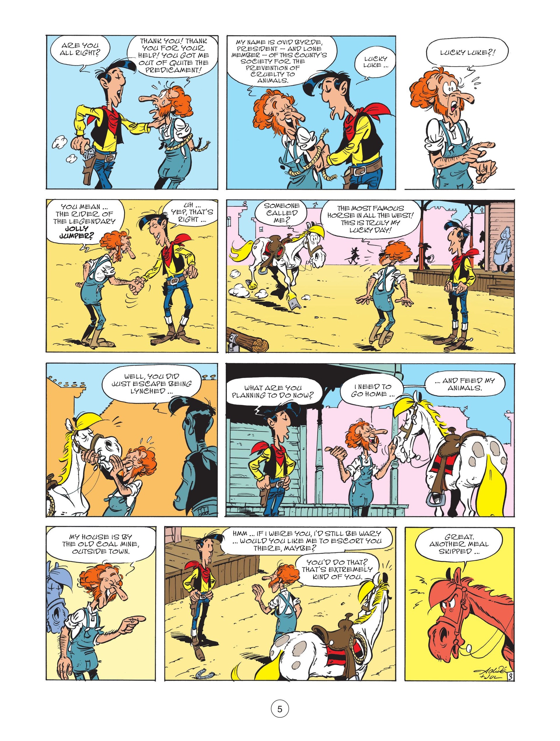Read online A Lucky Luke Adventure comic -  Issue #82 - 7