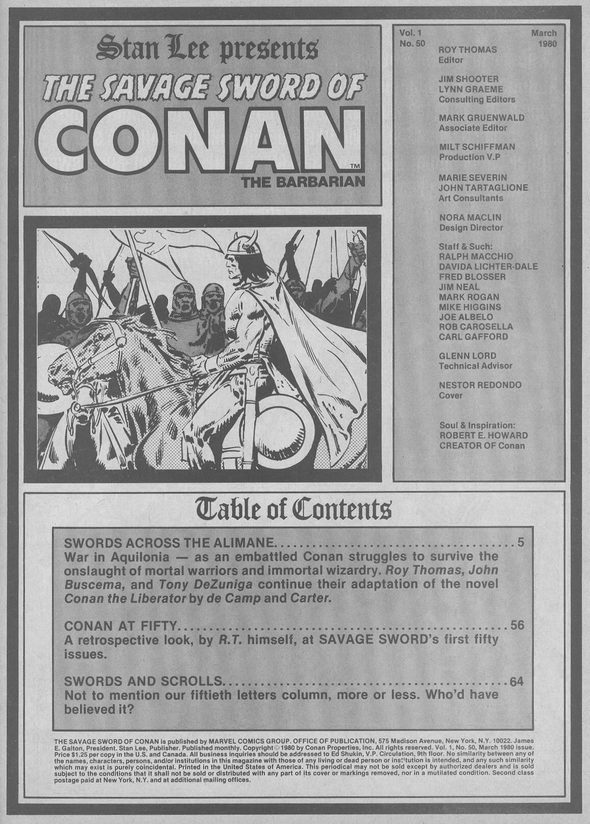 Read online The Savage Sword Of Conan comic -  Issue #50 - 3