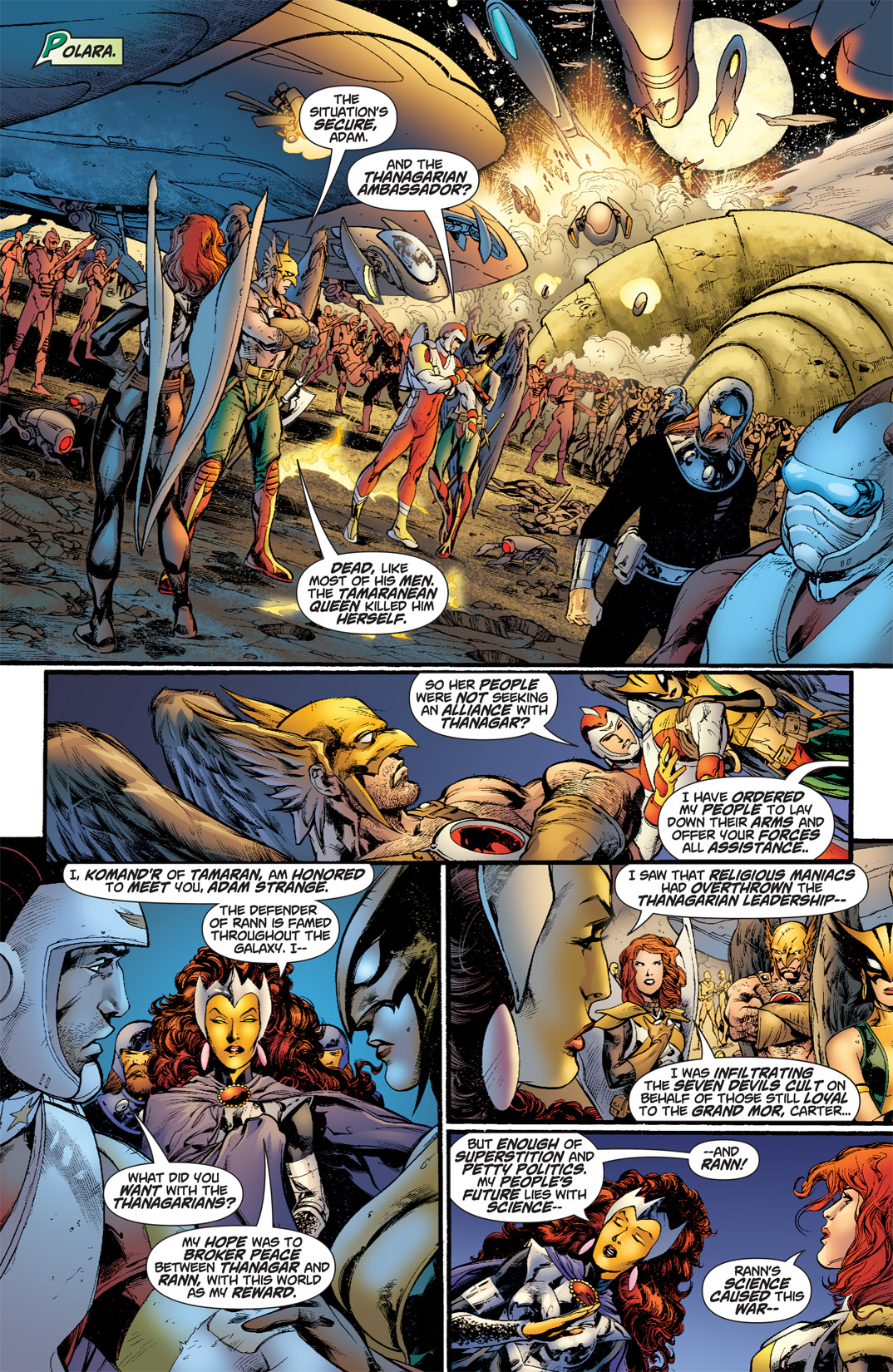 Read online Rann/Thanagar War comic -  Issue #3 - 11