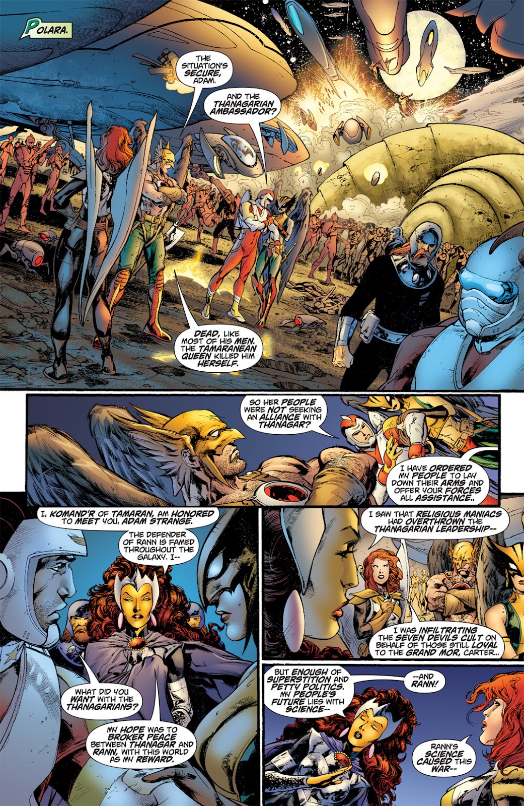 Rann/Thanagar War issue 3 - Page 11