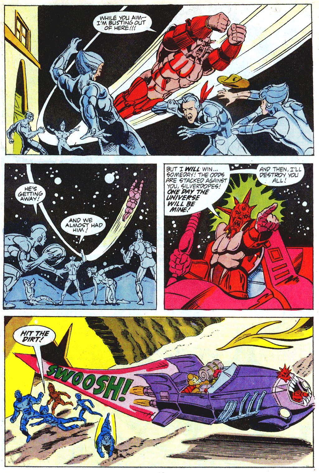 Read online SilverHawks comic -  Issue #5 - 22