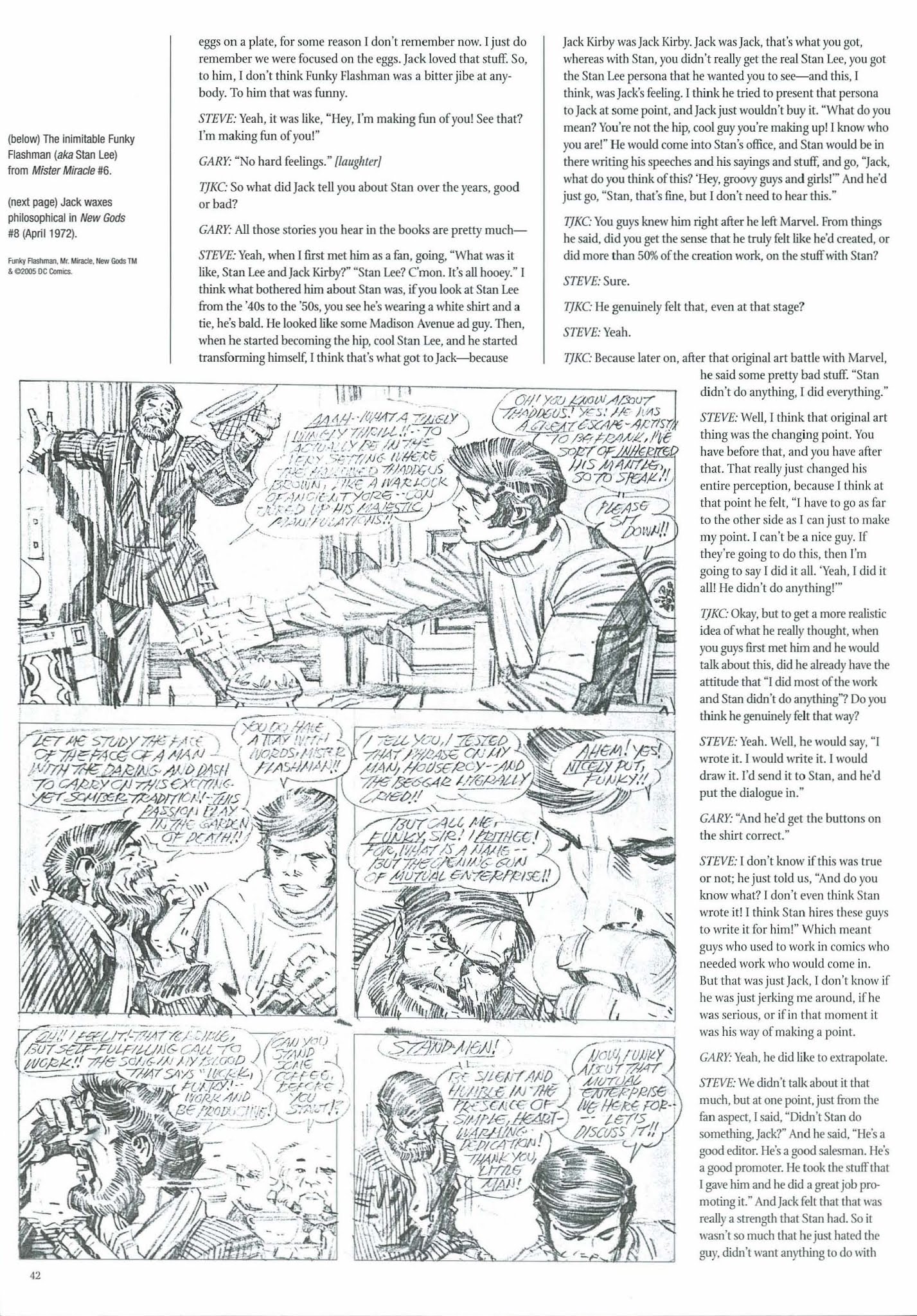 Read online The Jack Kirby Collector comic -  Issue #43 - 44