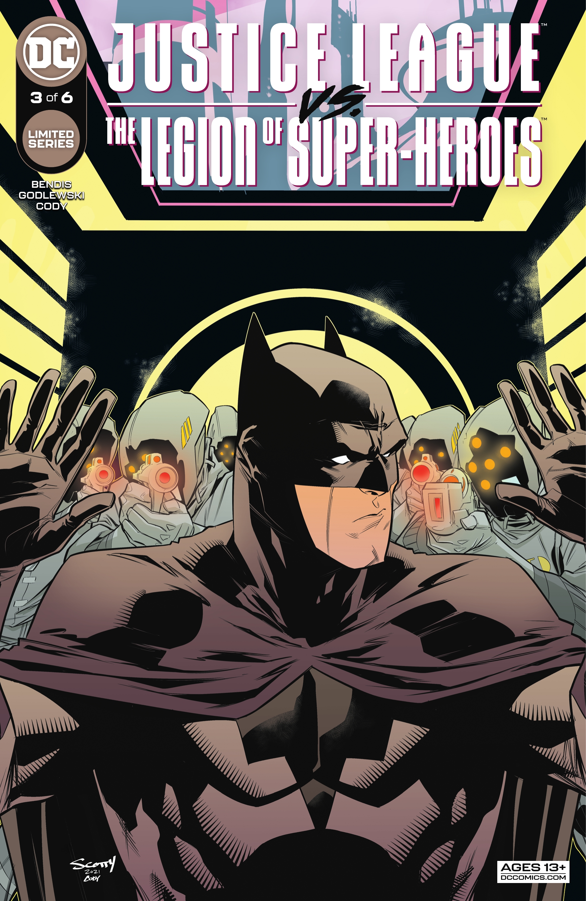 Read online Justice League vs. The Legion of Super-Heroes comic -  Issue #3 - 1