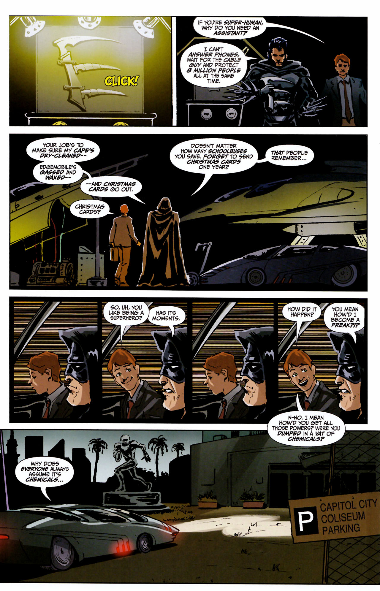 Read online Caped comic -  Issue #1 - 14