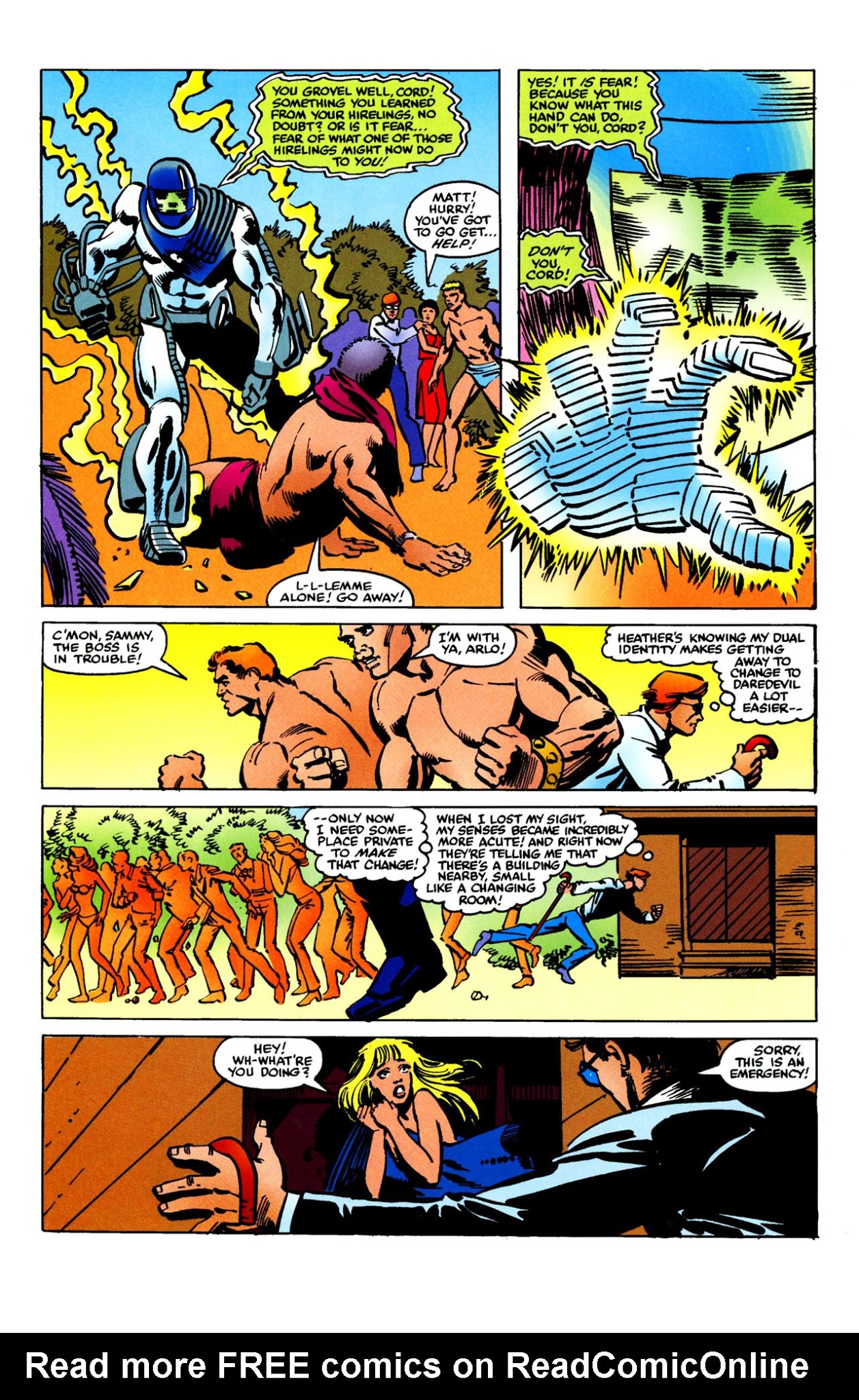Read online Daredevil Visionaries: Frank Miller comic -  Issue # TPB 1 - 151