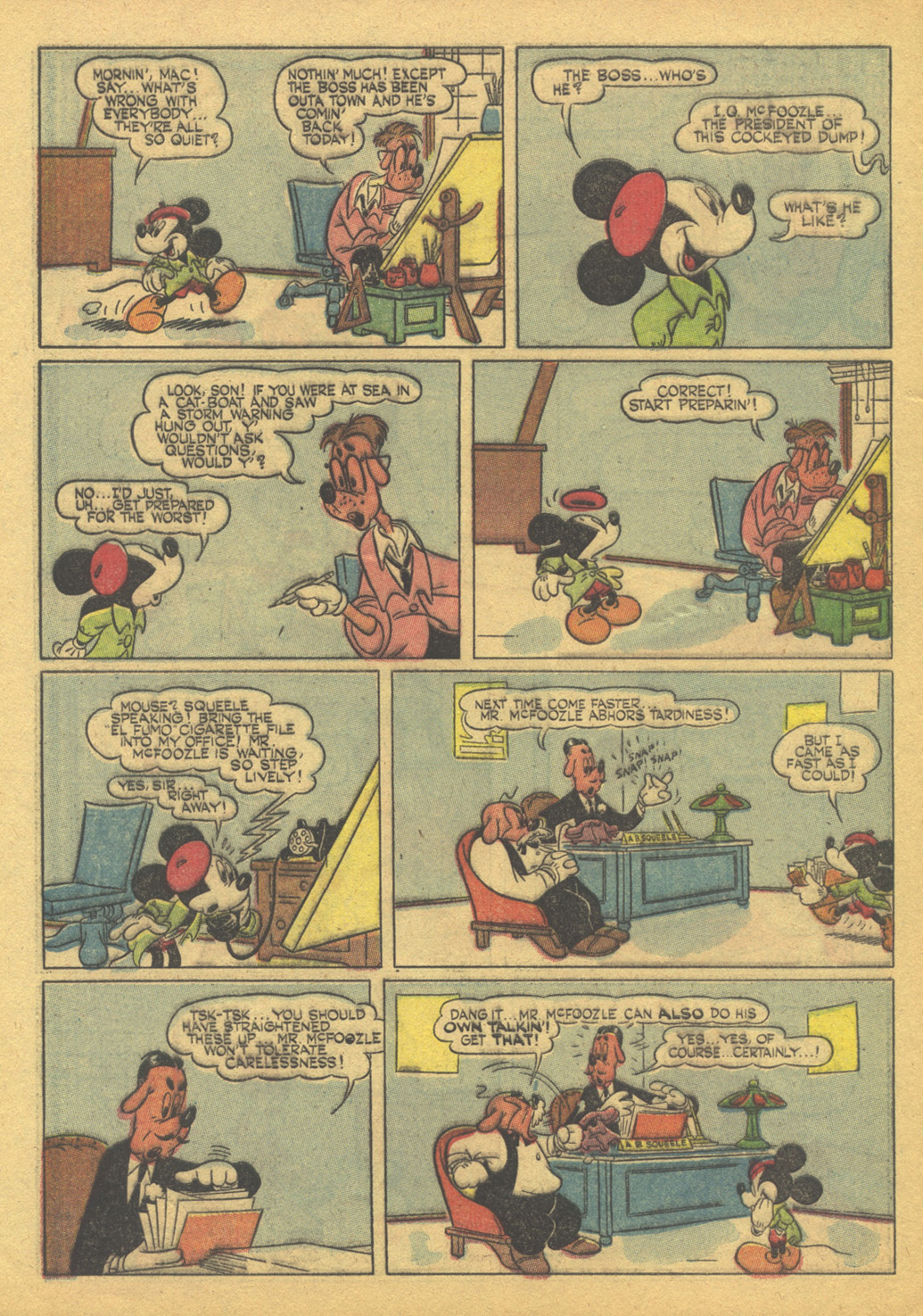 Read online Walt Disney's Comics and Stories comic -  Issue #91 - 46