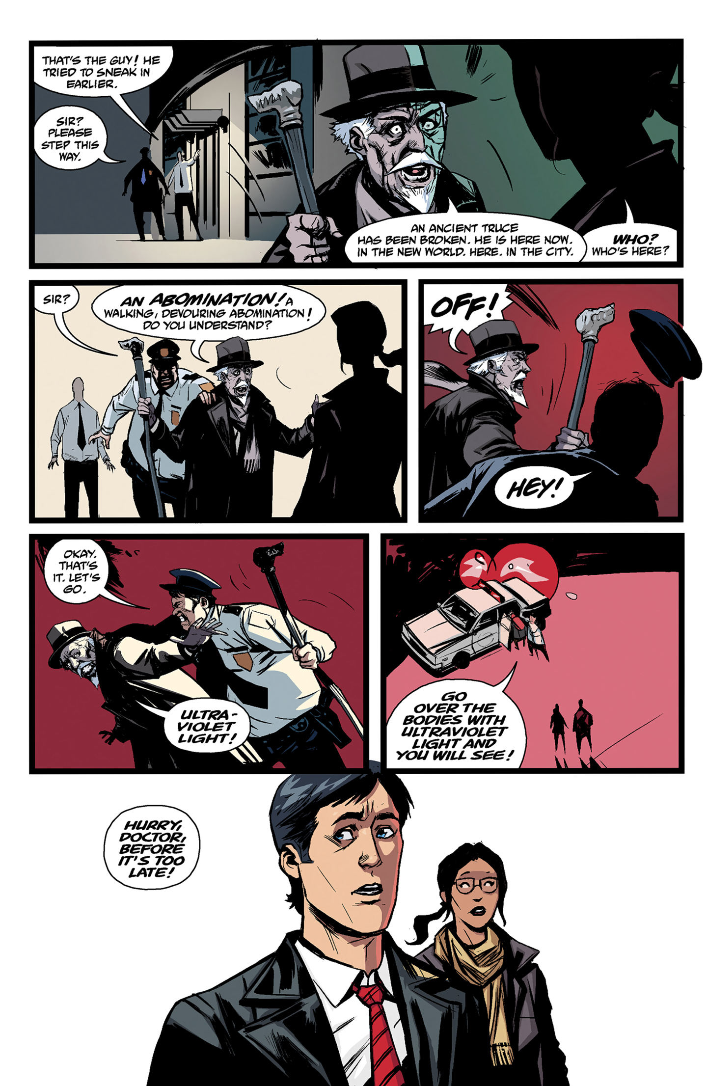 Read online The Strain comic -  Issue #3 - 4