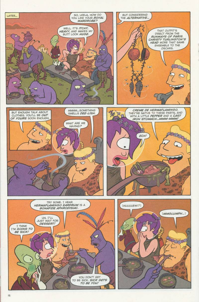 Read online Futurama Comics comic -  Issue #4 - 17