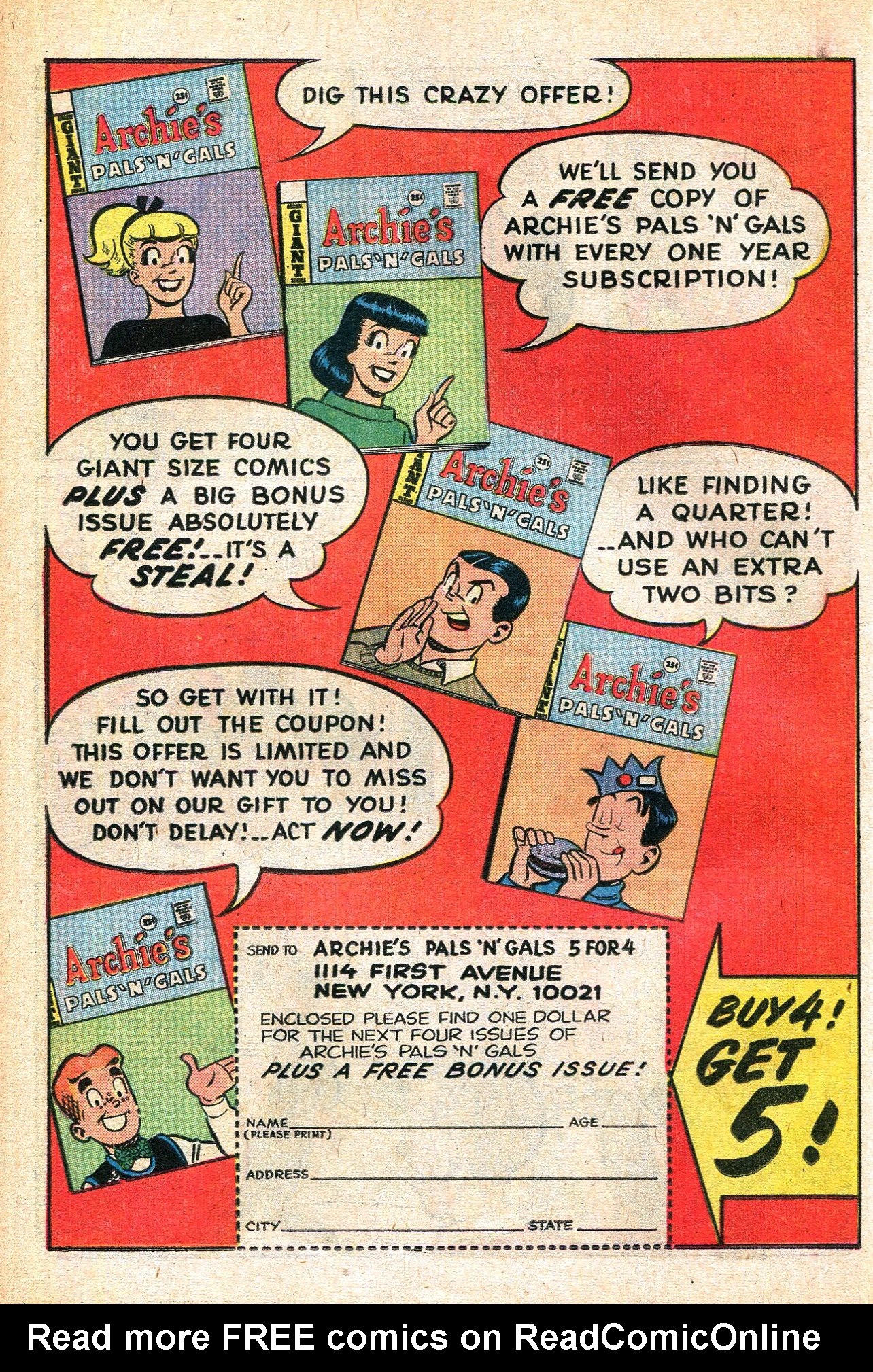 Read online Archie Giant Series Magazine comic -  Issue #143 - 46