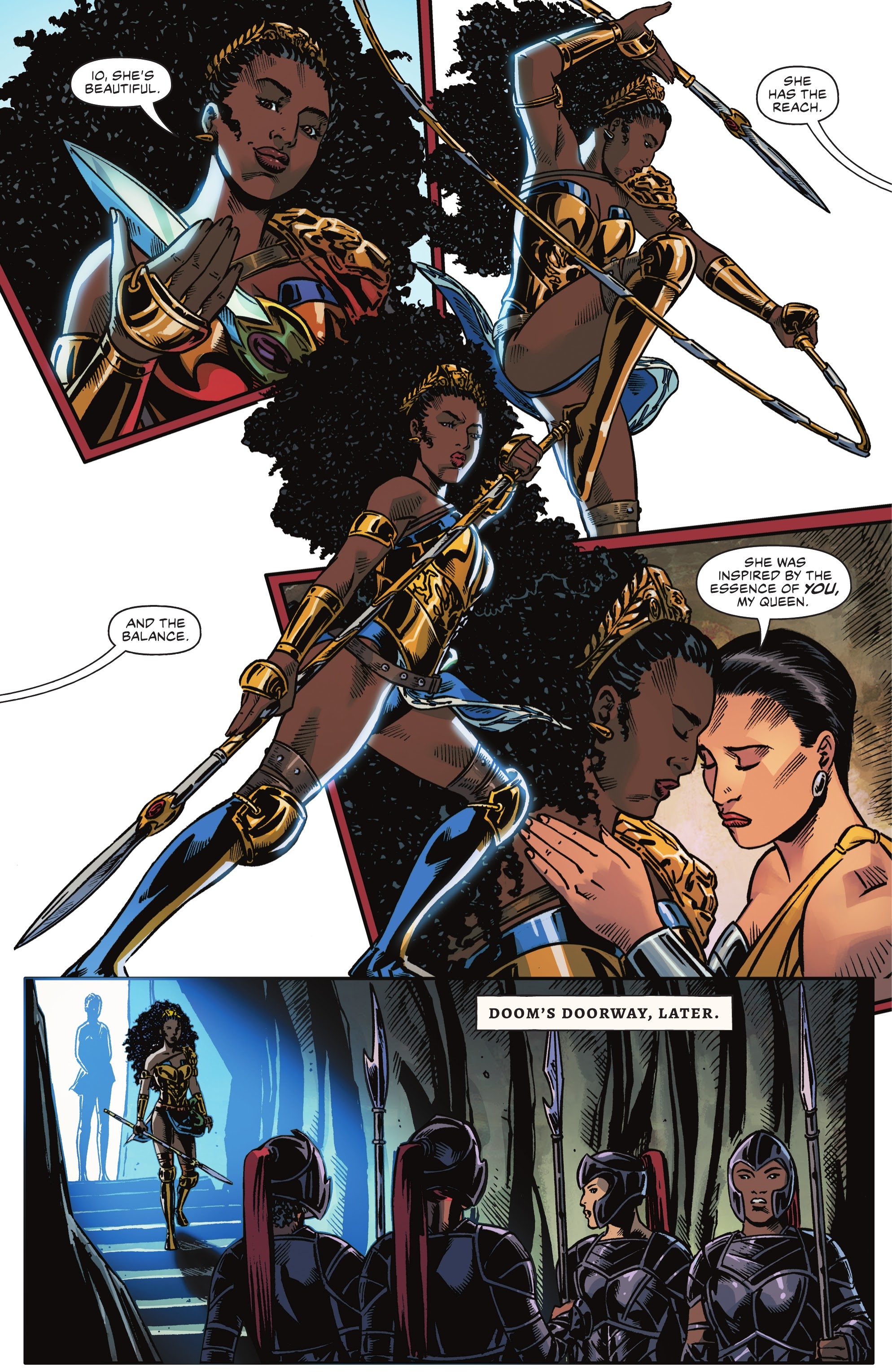 Read online Nubia & the Amazons comic -  Issue #4 - 18