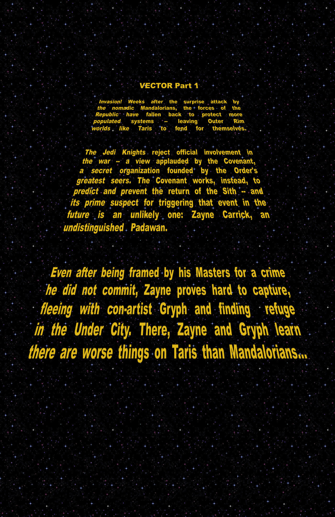 Read online Star Wars Vector comic -  Issue # TPB - 2
