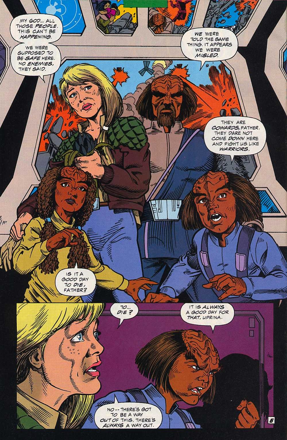 Read online Star Trek: The Next Generation (1989) comic -  Issue #71 - 6
