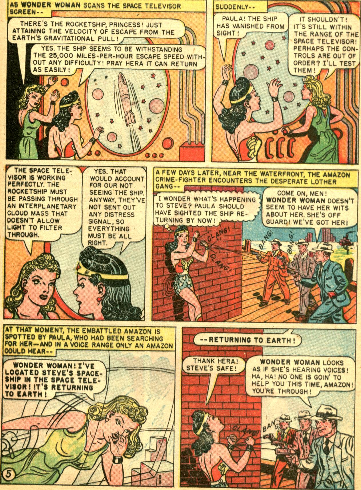 Read online Wonder Woman (1942) comic -  Issue #37 - 41