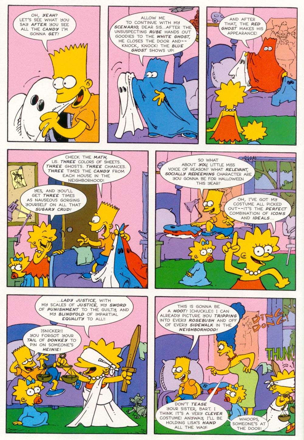 Read online Treehouse of Horror comic -  Issue #5 - 17