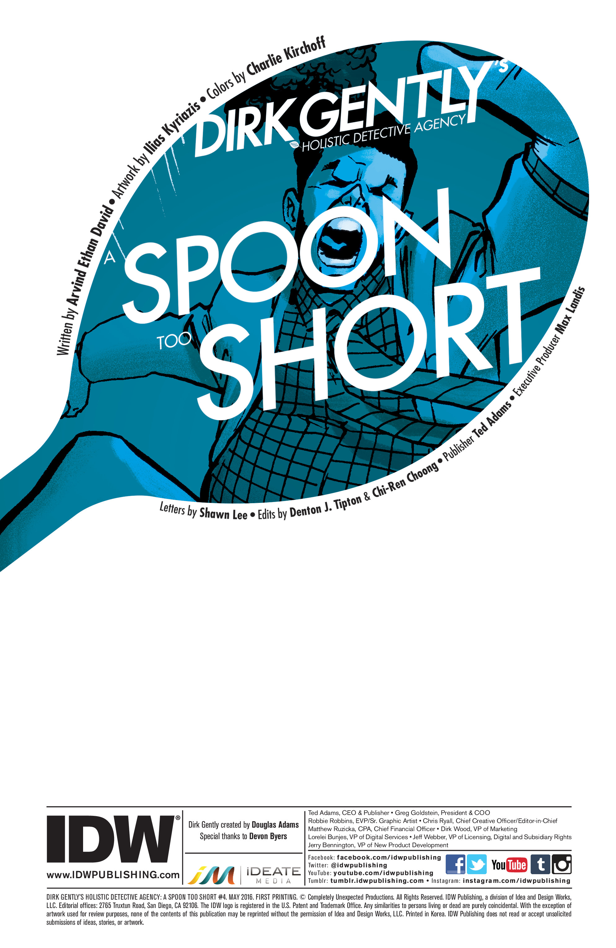 Read online Dirk Gently's Holistic Detective Agency: A Spoon Too Short comic -  Issue #4 - 2