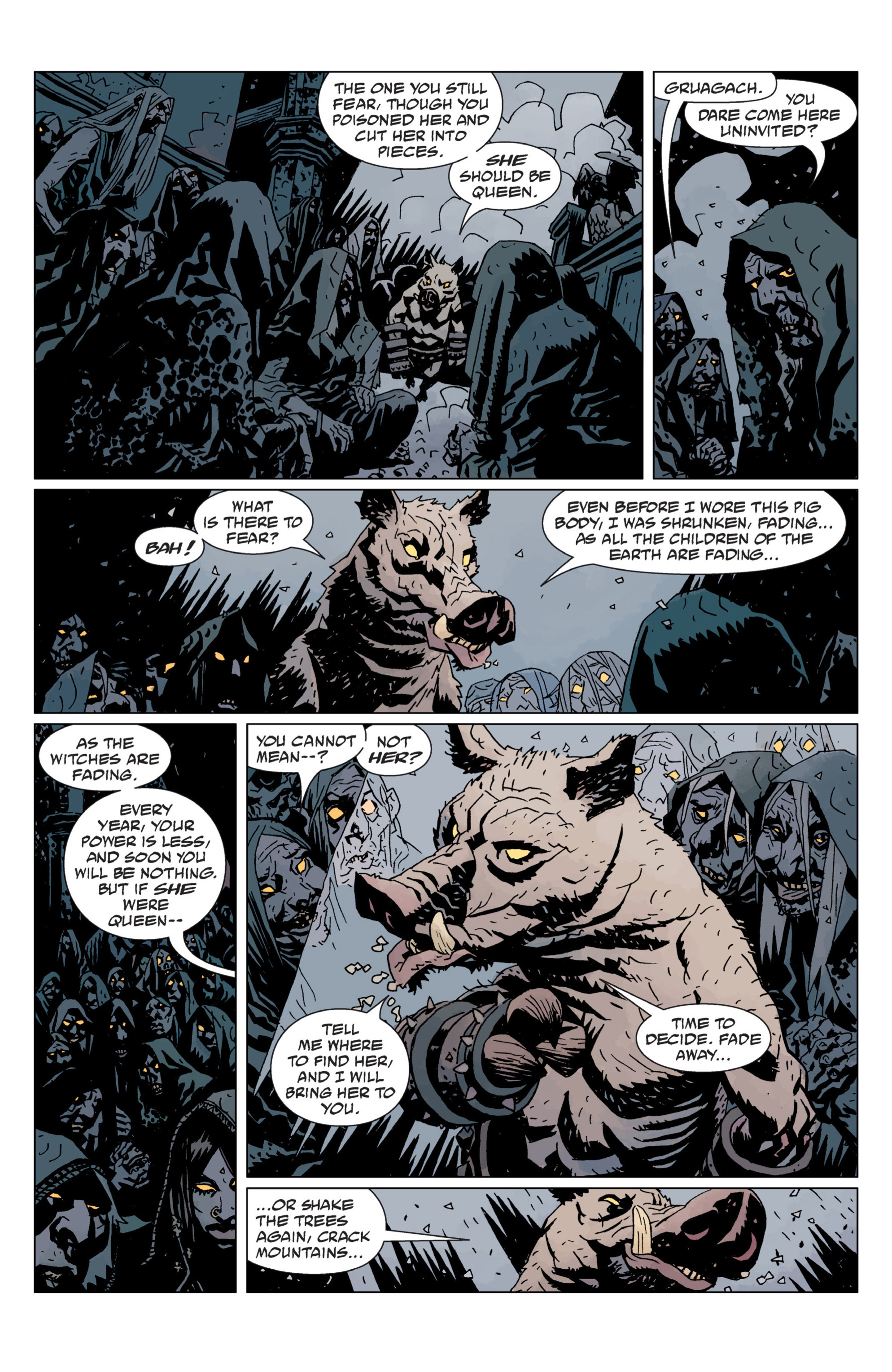 Read online Hellboy comic -  Issue #8 - 64
