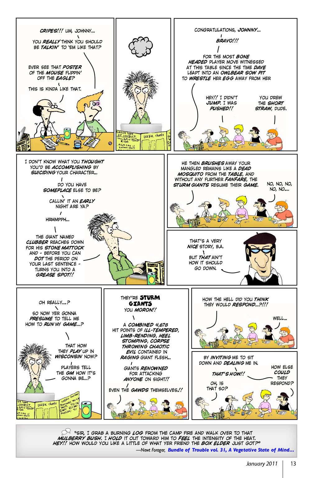 Read online Knights of the Dinner Table comic -  Issue #171 - 15