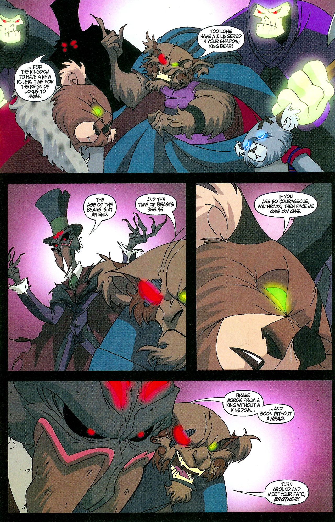 Read online Lions, Tigers and Bears (2006) comic -  Issue #4 - 10