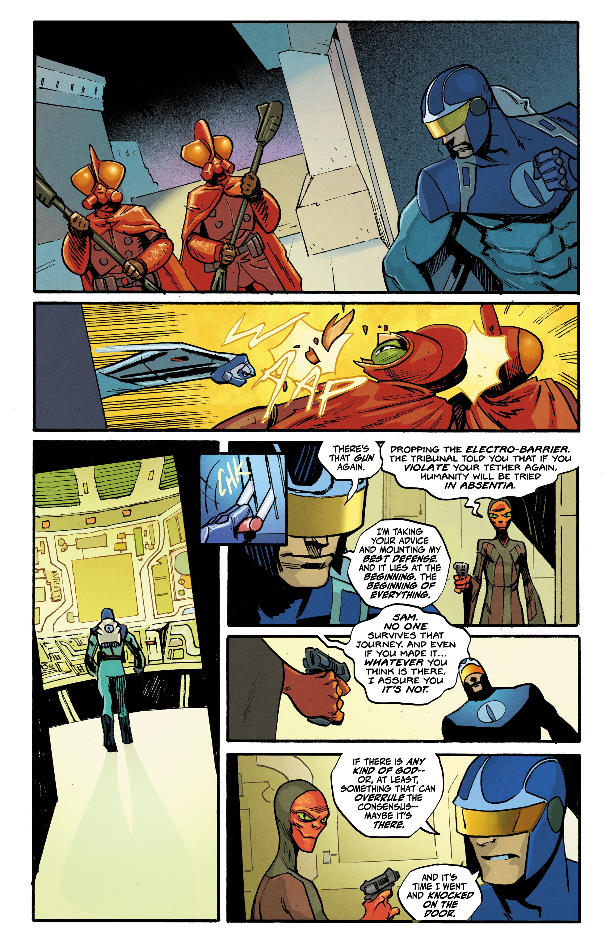 Read online The Blue Flame comic -  Issue #7 - 19