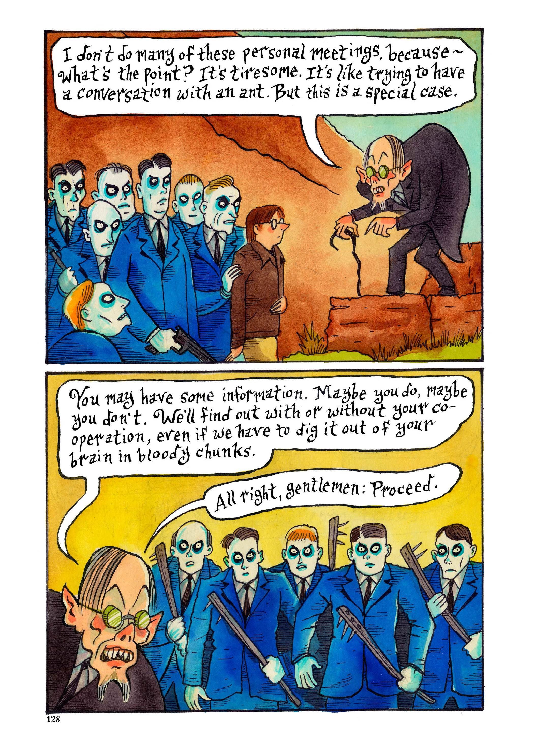 Read online Violenzia and Other Deadly Amusements comic -  Issue # TPB - 129