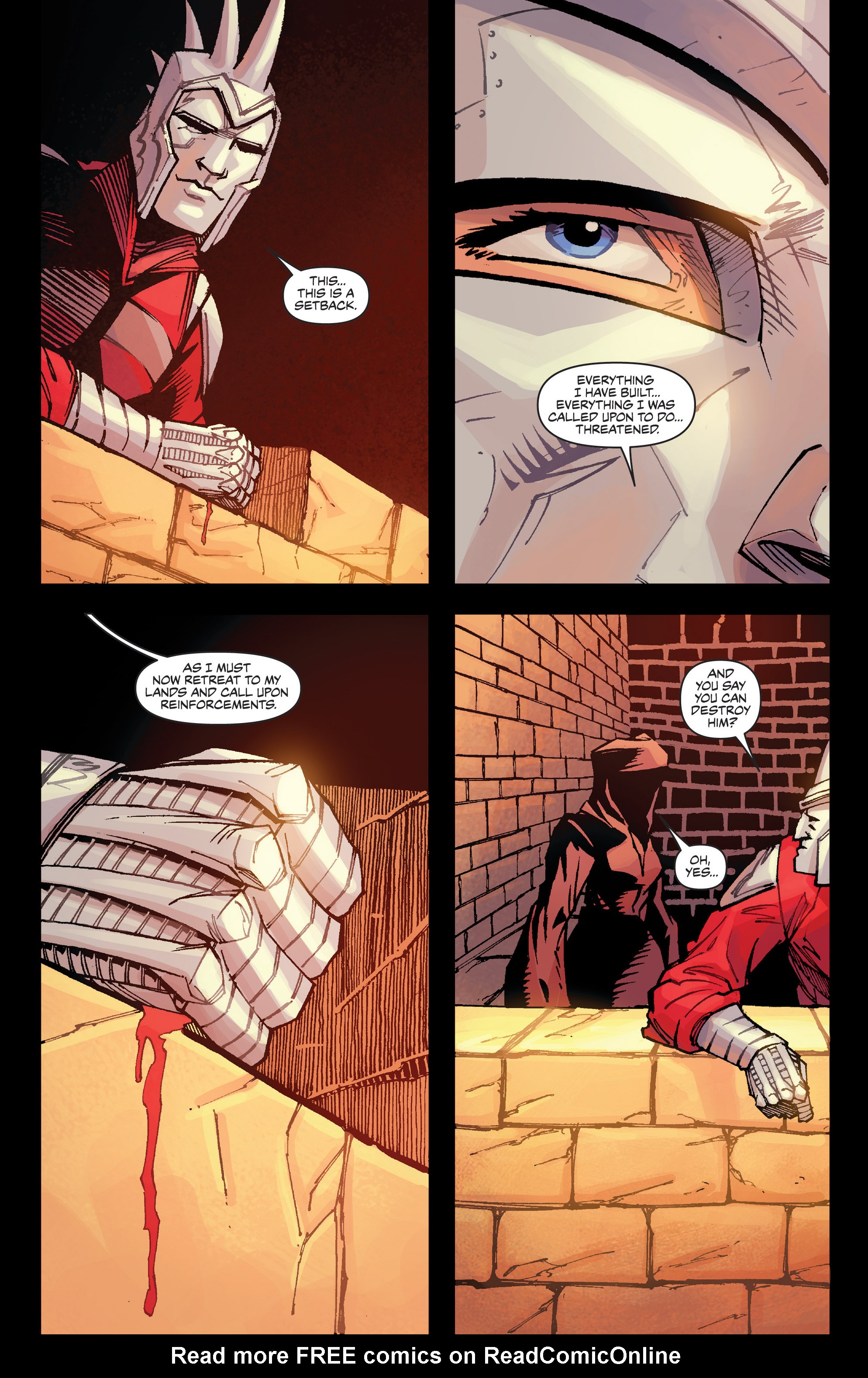 Read online Bigfoot: Sword of the Earthman (2015) comic -  Issue #6 - 26