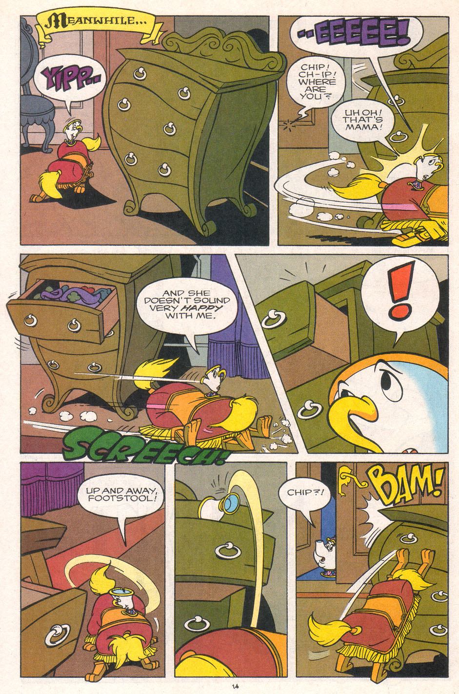Read online Disney's Beauty and the Beast comic -  Issue #6 - 16