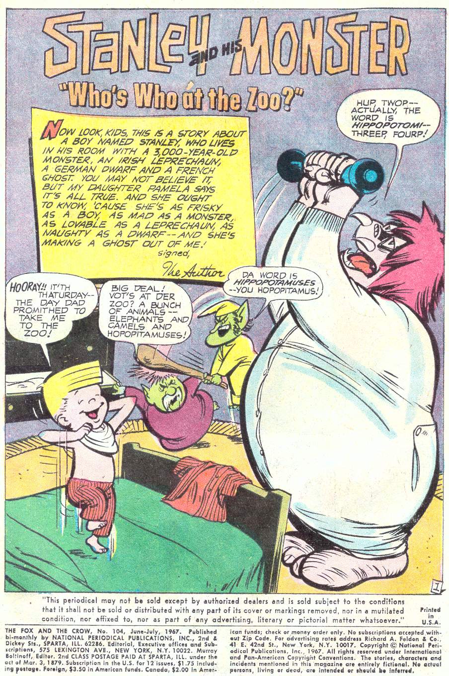 Read online The Fox and the Crow comic -  Issue #104 - 3