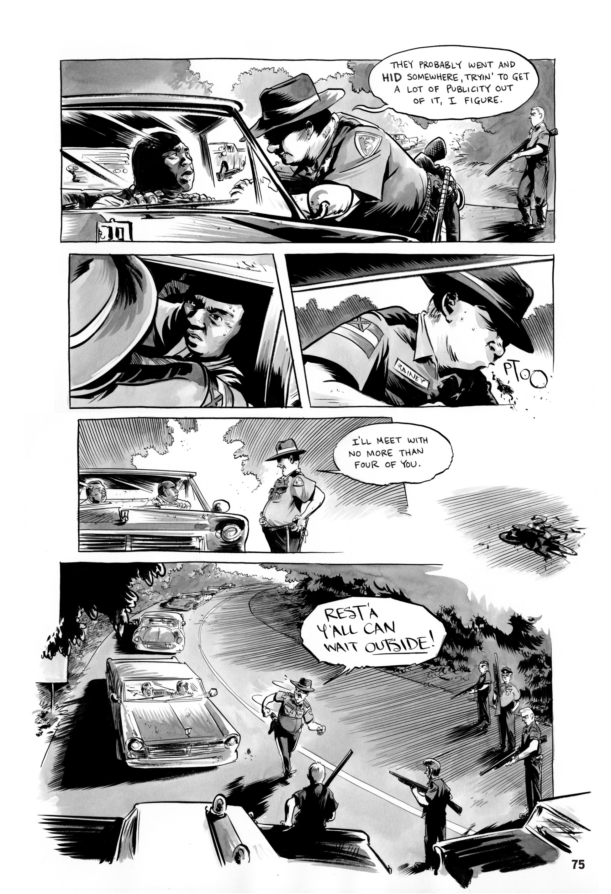 Read online March comic -  Issue #3 - 73